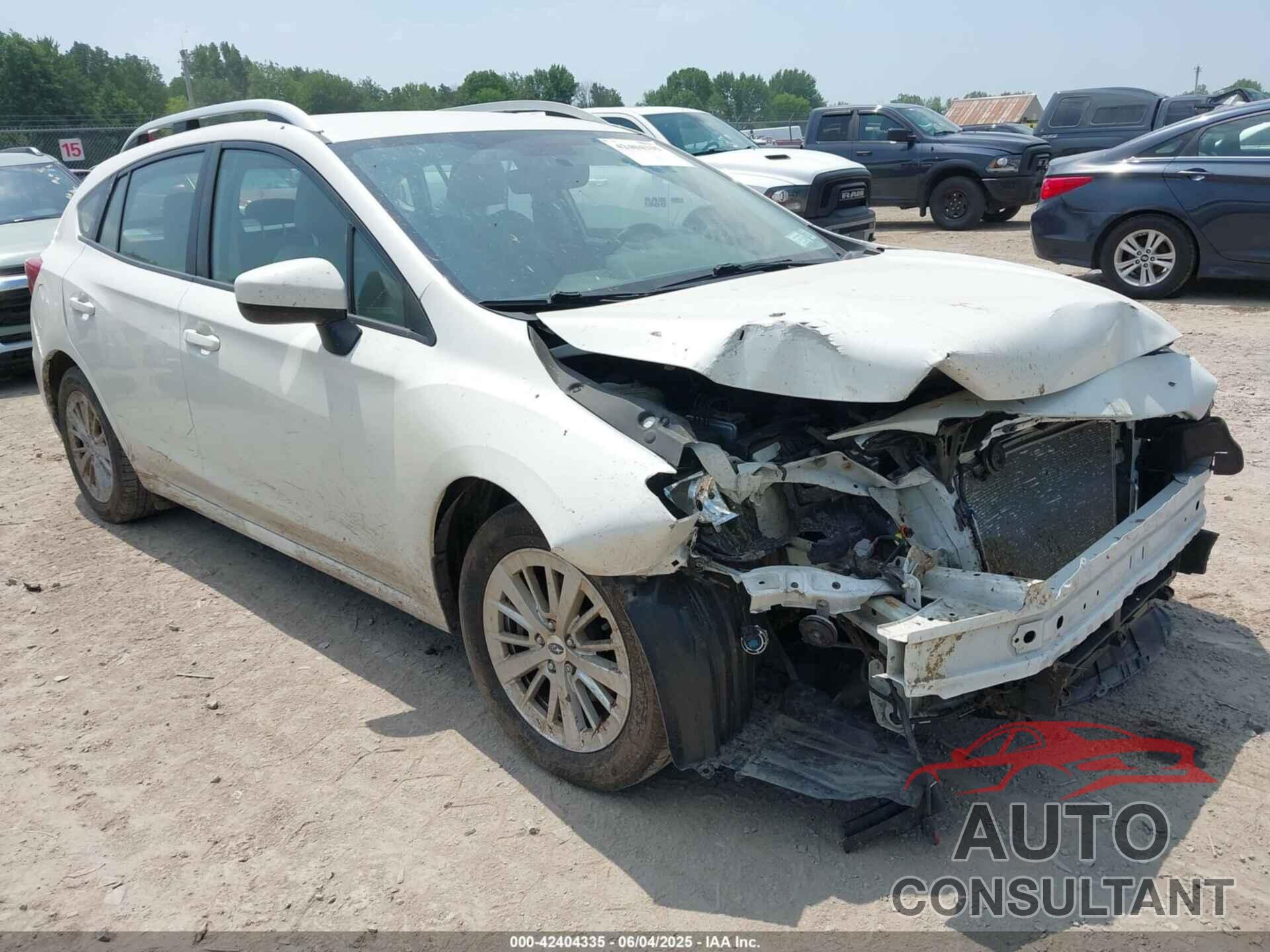SUBARU IMPREZA 2018 - 4S3GTAD65J3718007