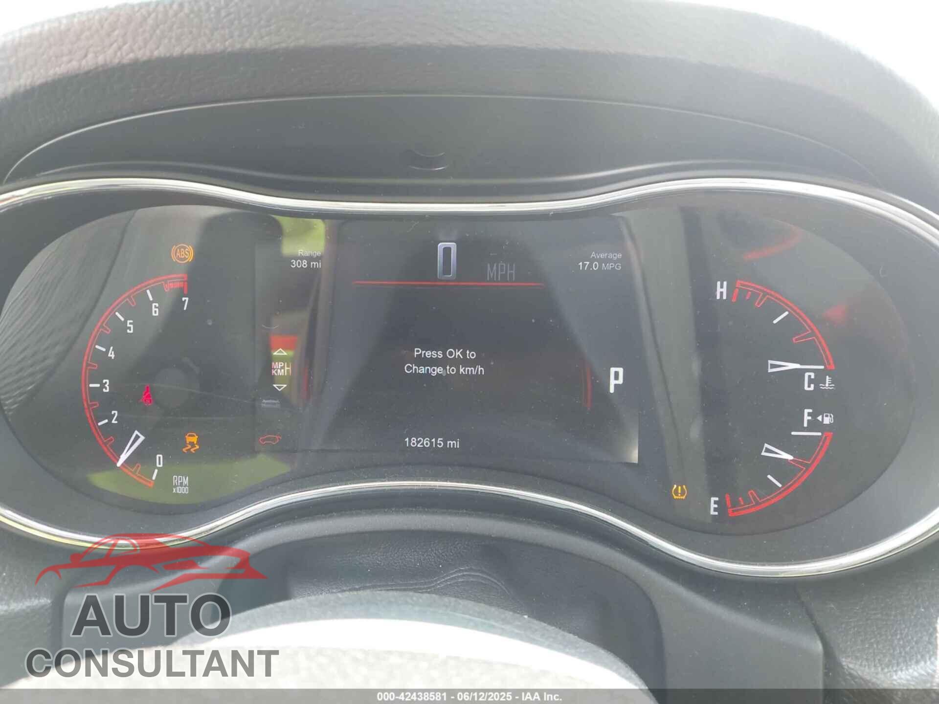 DODGE DURANGO 2014 - 1C4RDJEG8EC480656