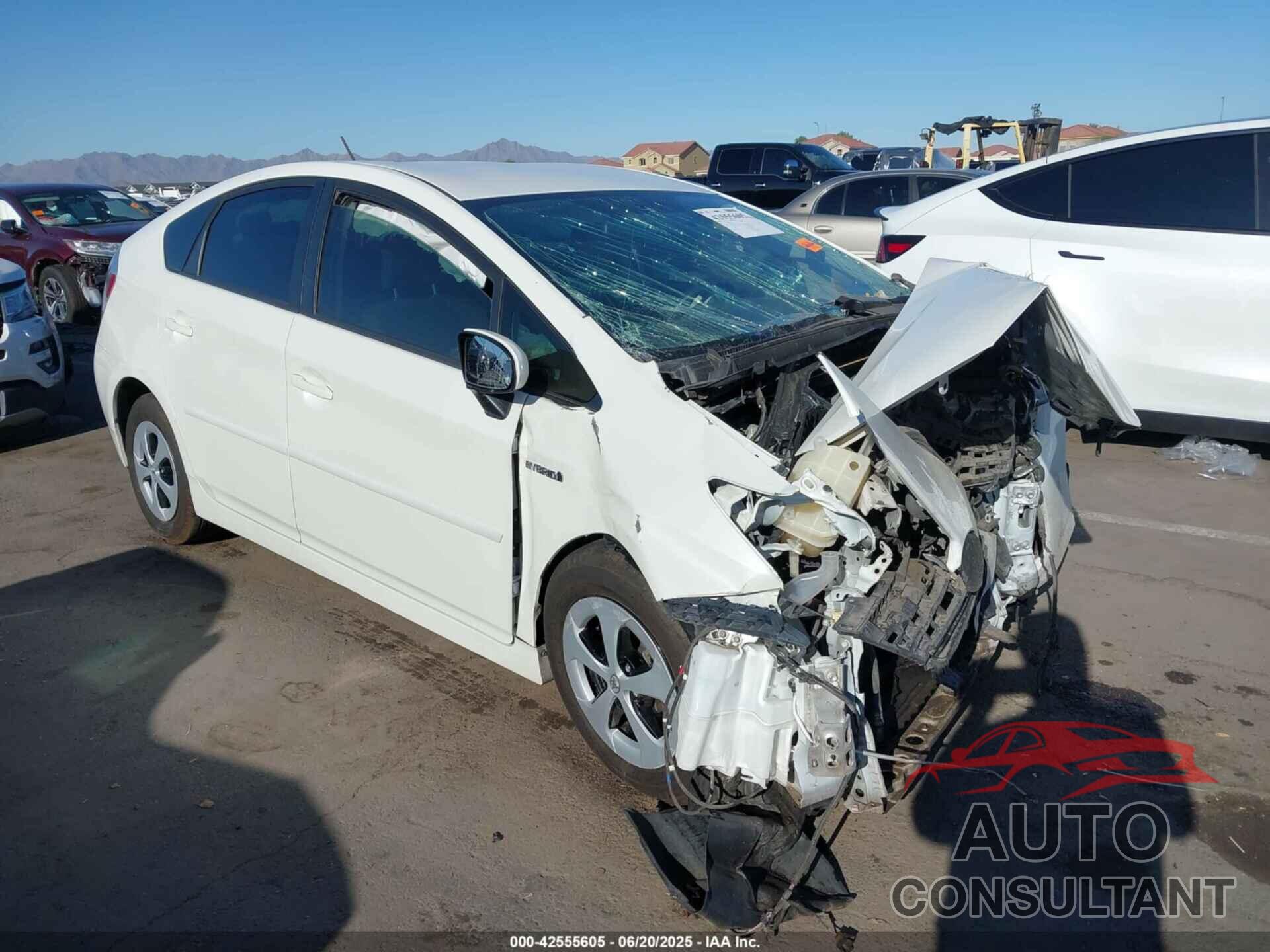 TOYOTA PRIUS 2013 - JTDKN3DU5D1728955