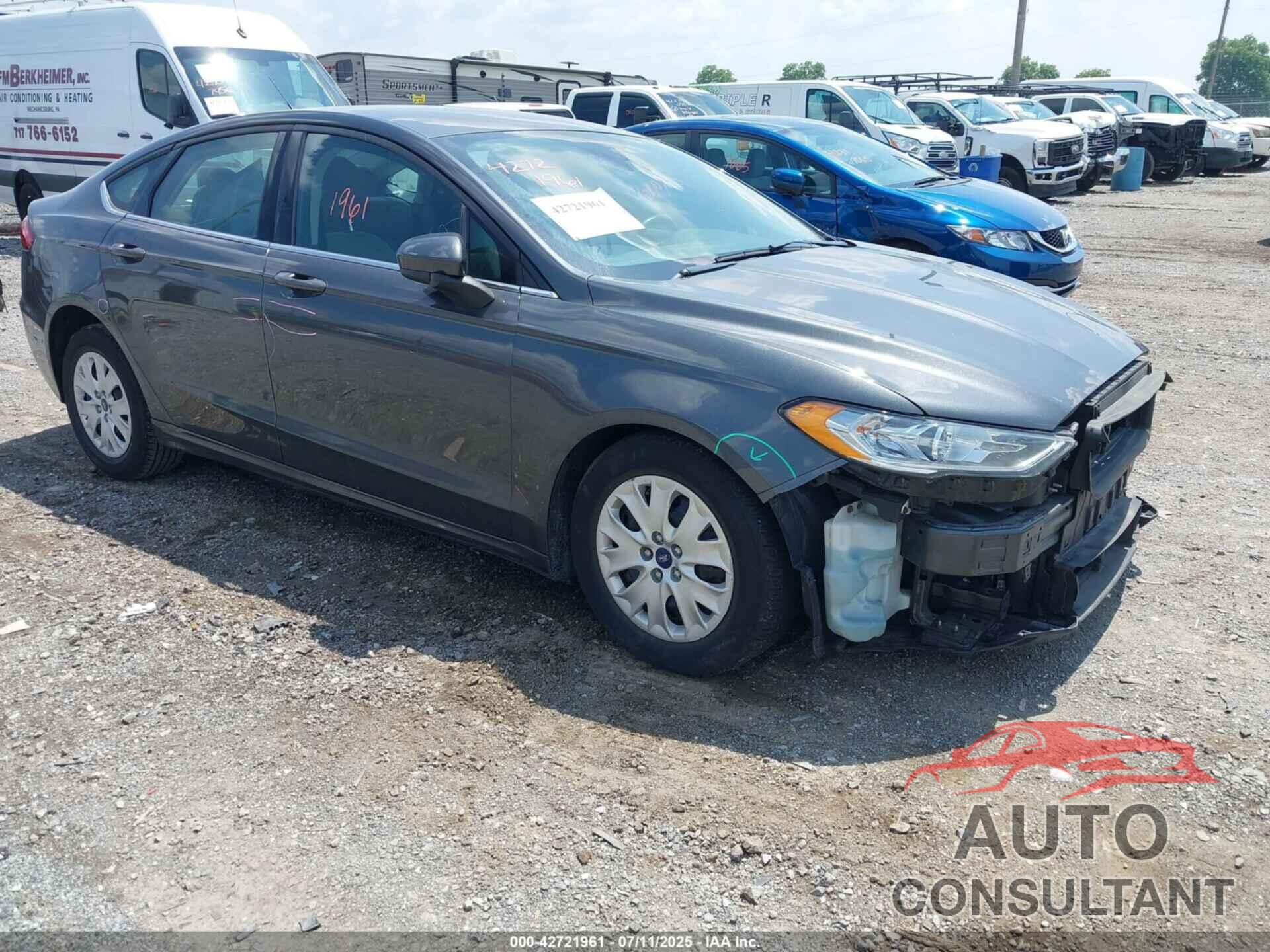 FORD FUSION 2019 - 3FA6P0G77KR245671
