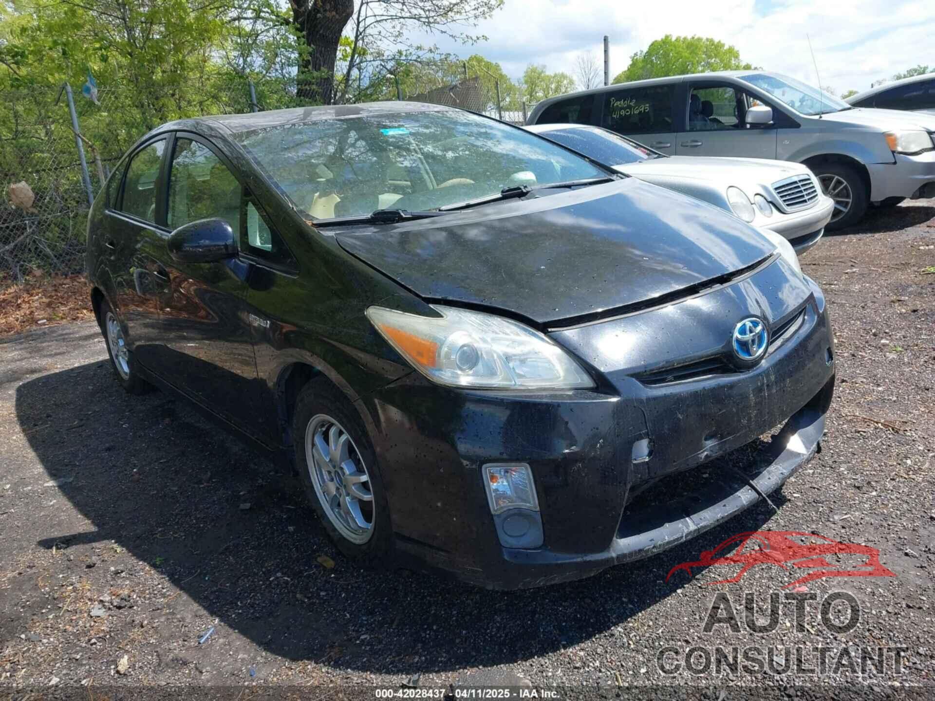 TOYOTA PRIUS 2011 - JTDKN3DU4B5325944