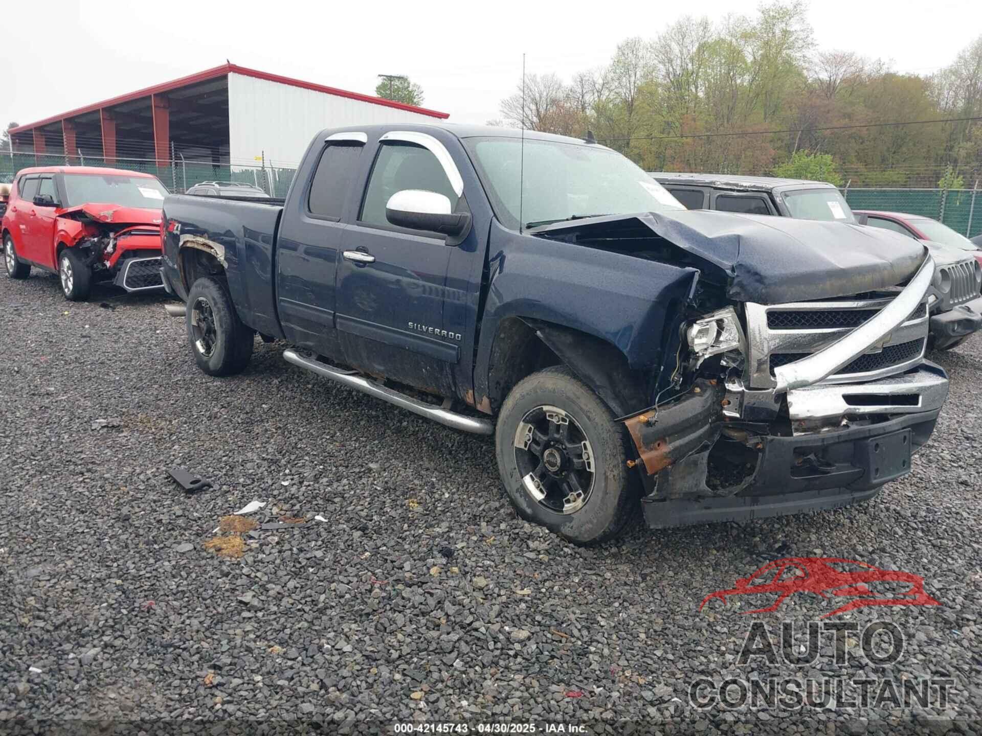 CHEVROLET SILVERADO 1500 2010 - 1GCSKSE30AZ278556