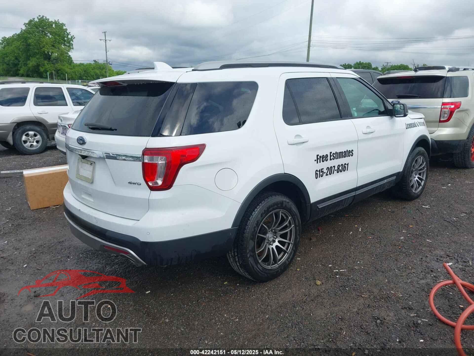 FORD EXPLORER 2017 - 1FM5K8D84HGC26555