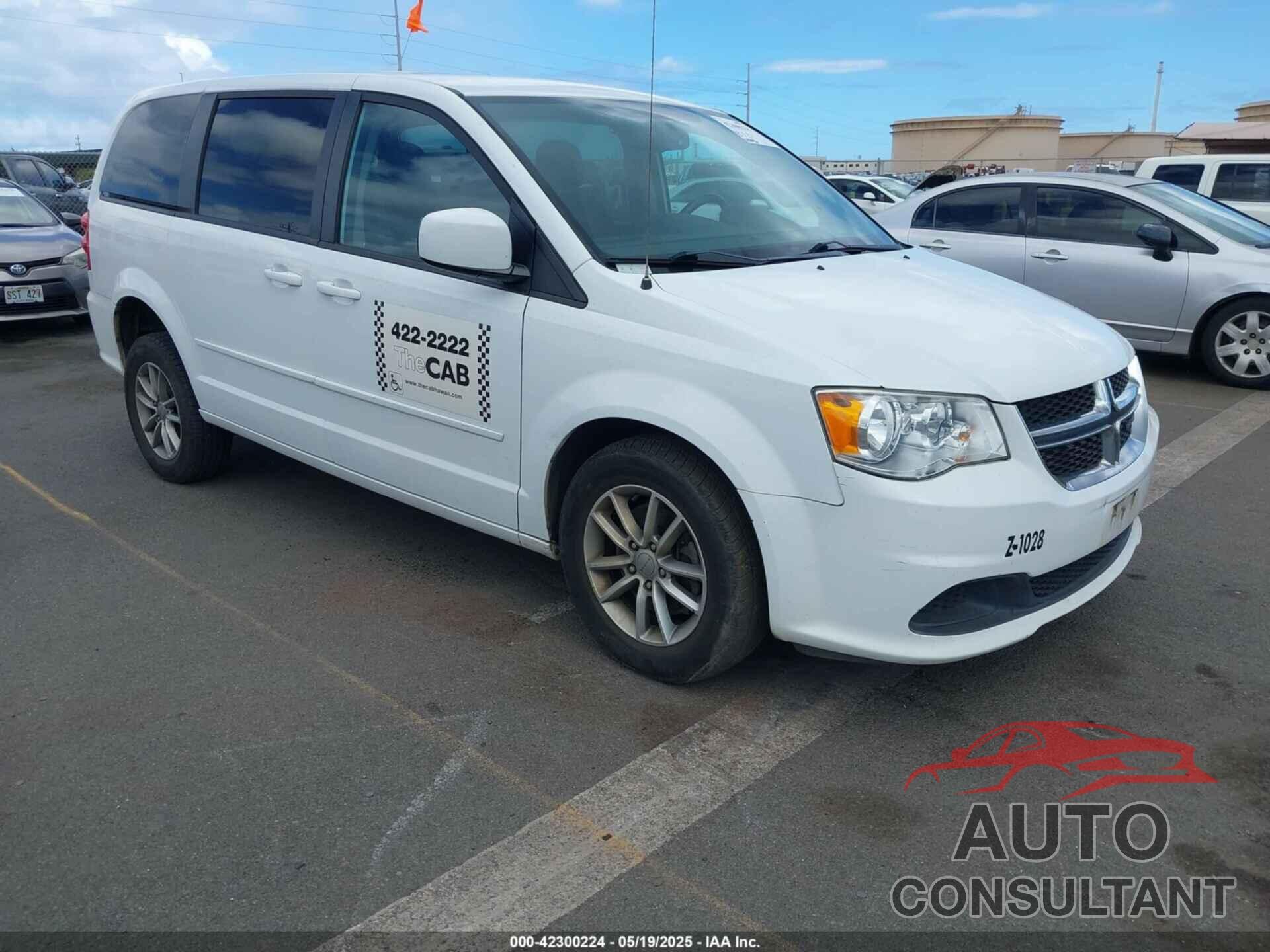 DODGE GRAND CARAVAN 2017 - 2C4RDGBG4HR681795