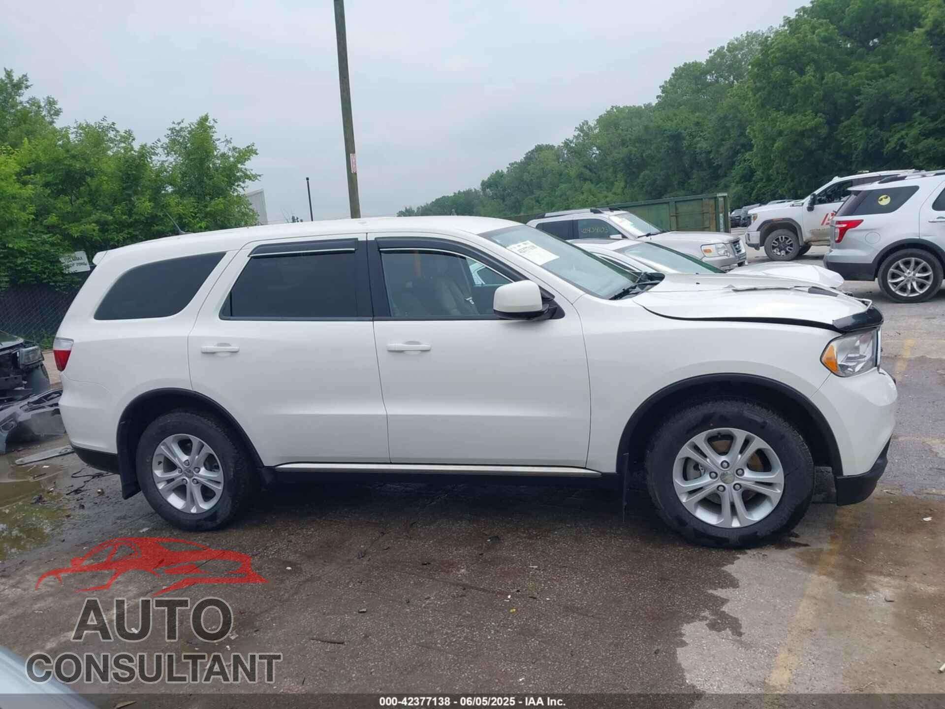 DODGE DURANGO 2012 - 1C4RDJAG8CC336267
