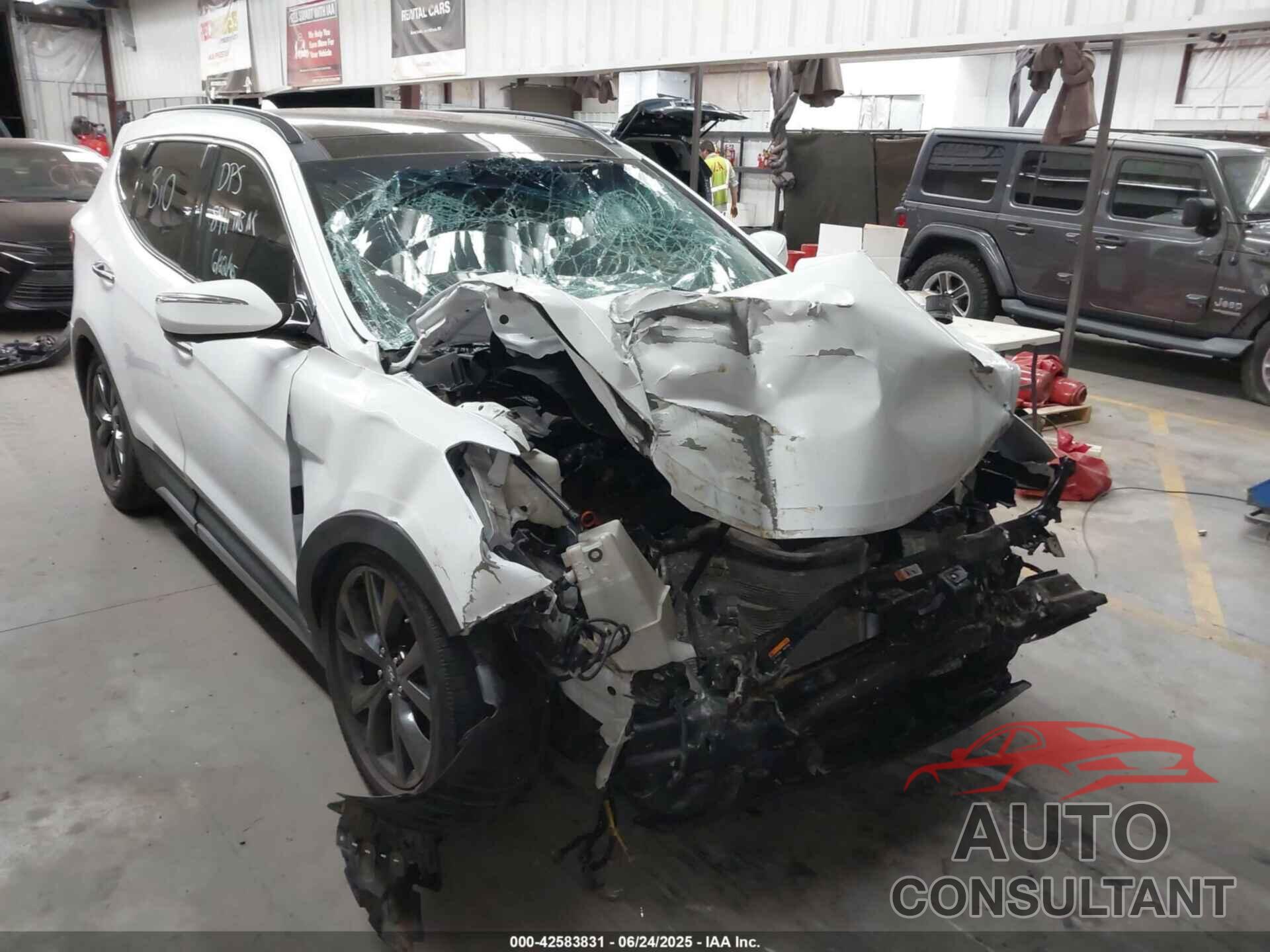 HYUNDAI SANTA FE SPORT 2017 - 5XYZW4LA6HG388911