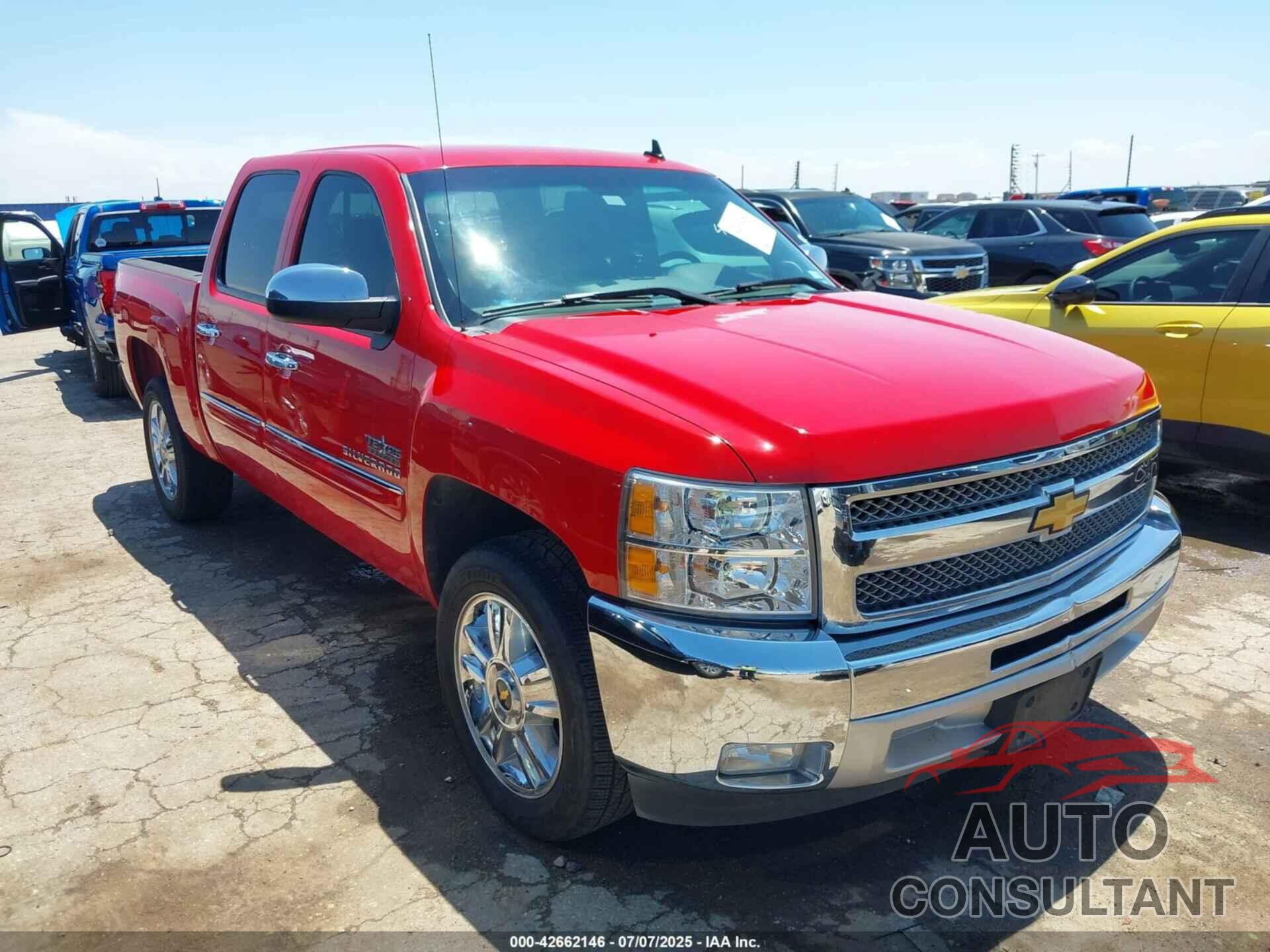 CHEVROLET SILVERADO 1500 2012 - 3GCPCSE02CG290347