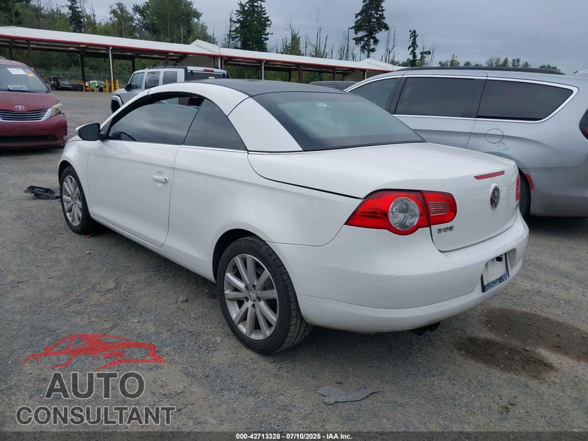 VOLKSWAGEN EOS 2009 - WVWBA71F09V011663