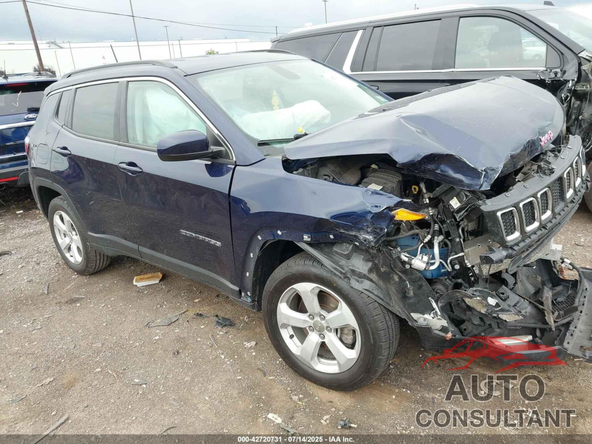 JEEP COMPASS 2021 - 3C4NJDBB3MT547846