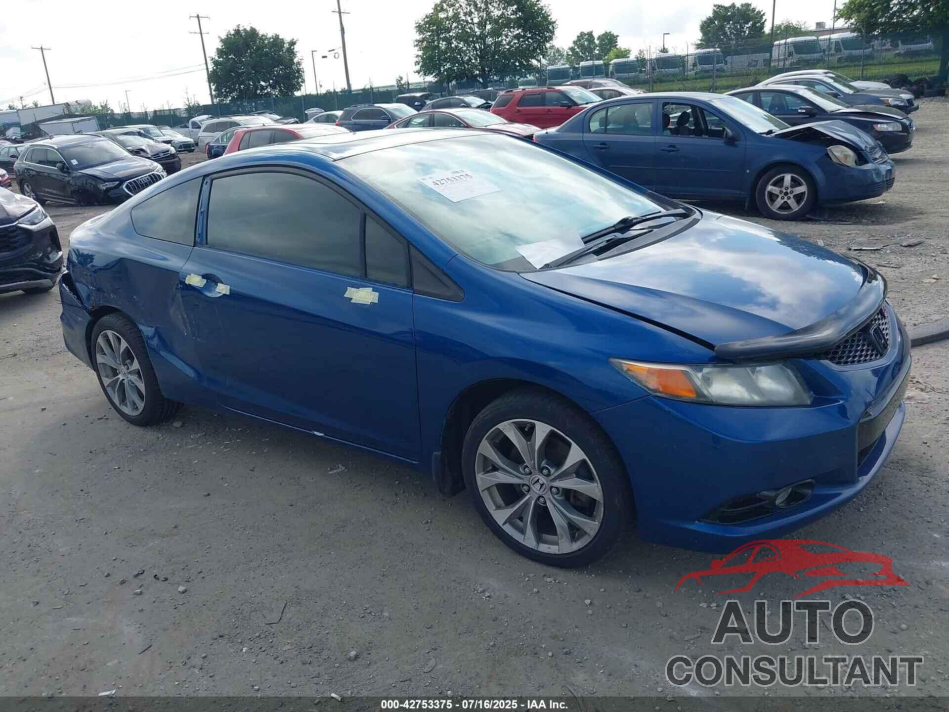 HONDA CIVIC 2012 - 2HGFG4A5XCH706384