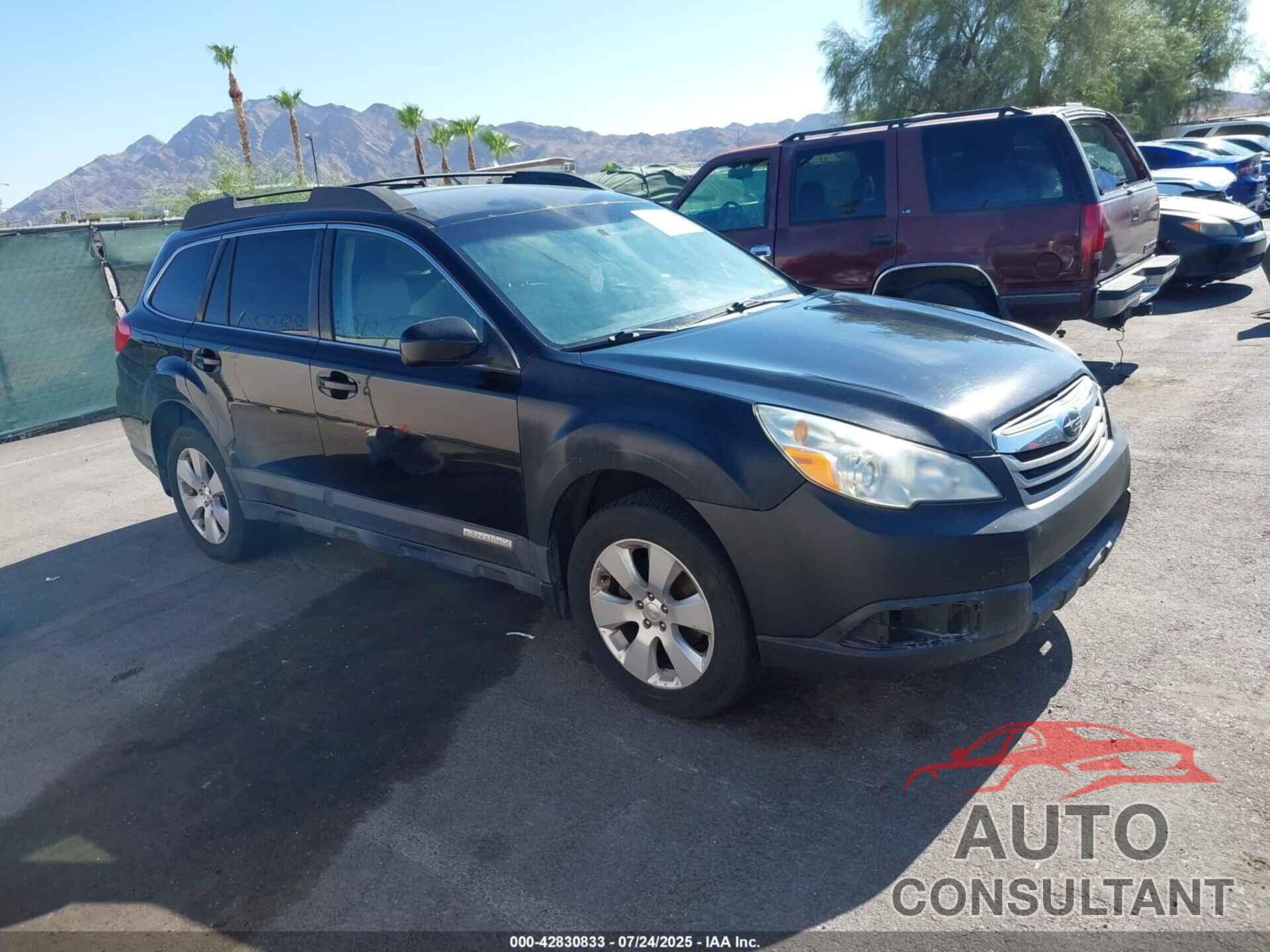 SUBARU OUTBACK 2012 - 4S4BRBCC1C3240298