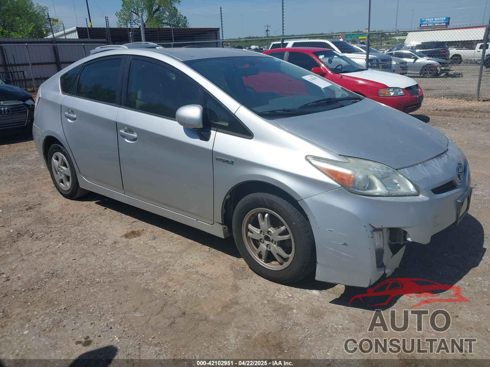 TOYOTA PRIUS 2010 - JTDKN3DU5A0059412