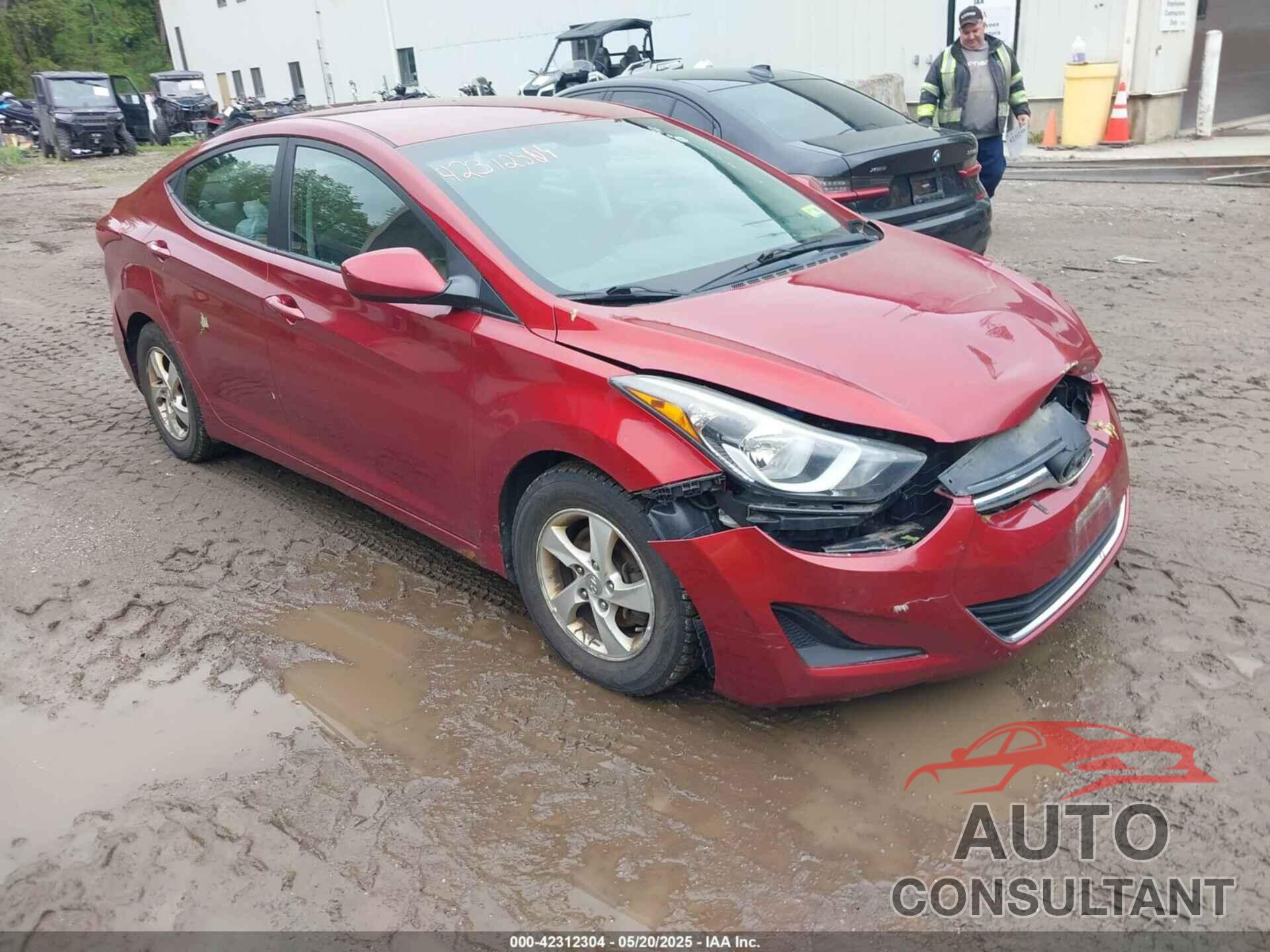 HYUNDAI ELANTRA 2014 - 5NPDH4AE2EH534848