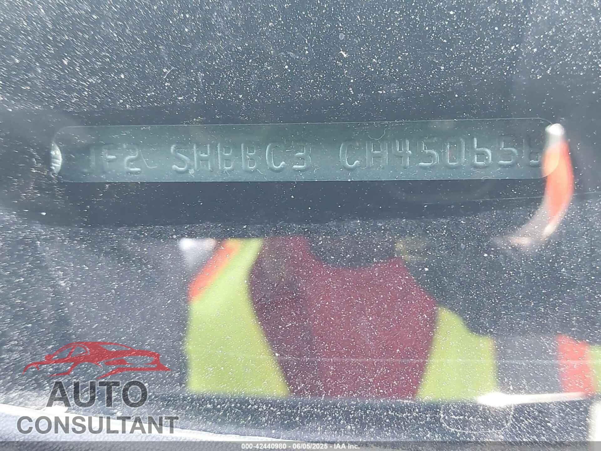 SUBARU FORESTER 2012 - JF2SHBBC3CH450656