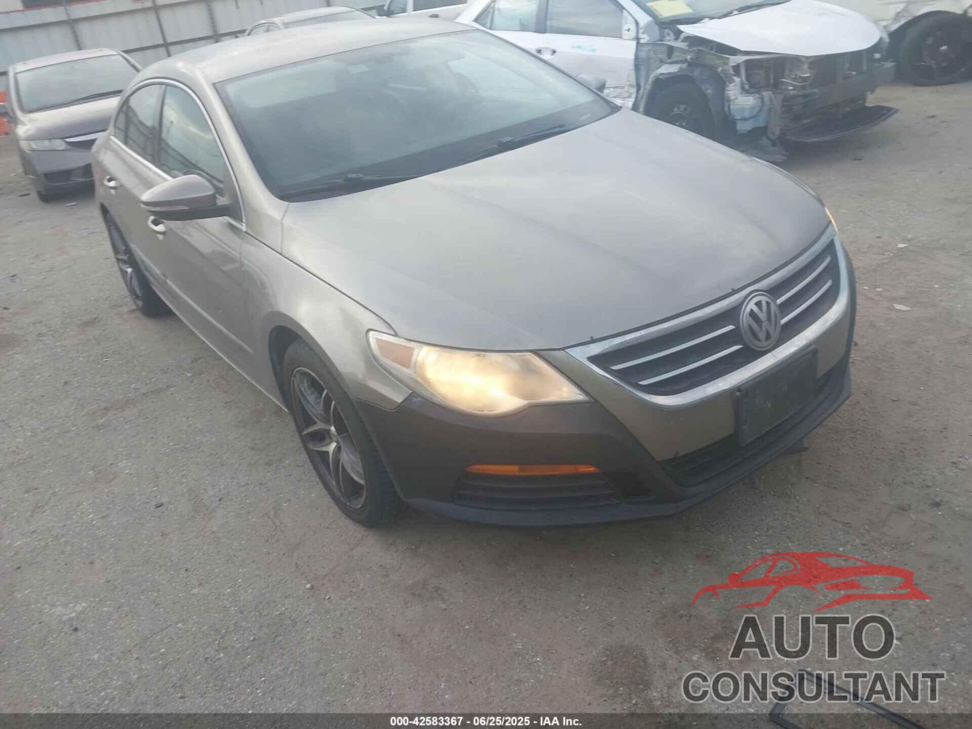 VOLKSWAGEN CC 2011 - WVWMN7AN0BE729644