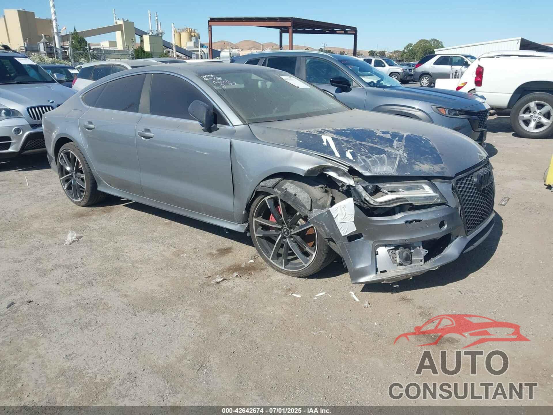 AUDI A7 2013 - WAU3GAFC1DN069768