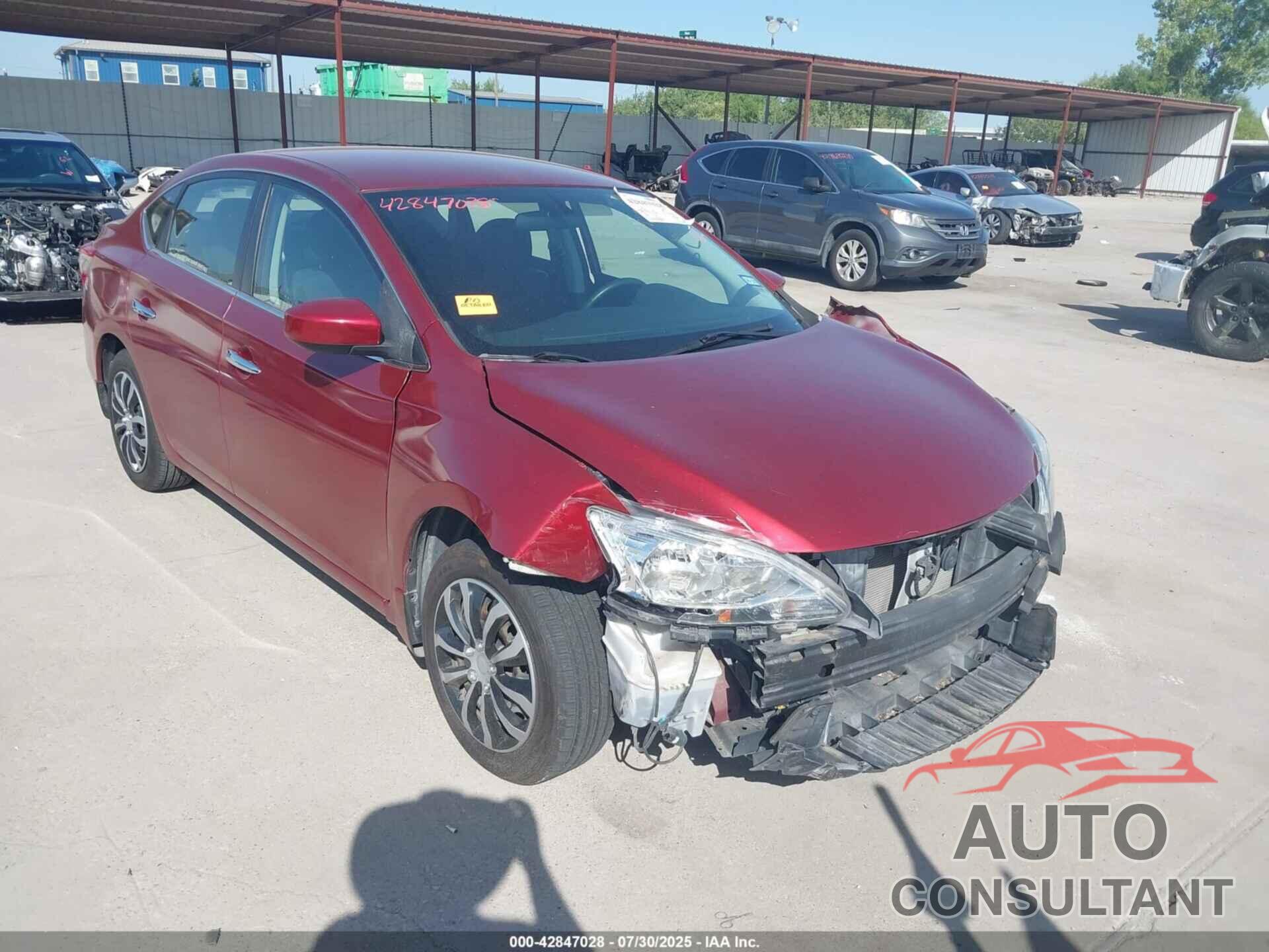 NISSAN SENTRA 2015 - 3N1AB7AP7FY295957