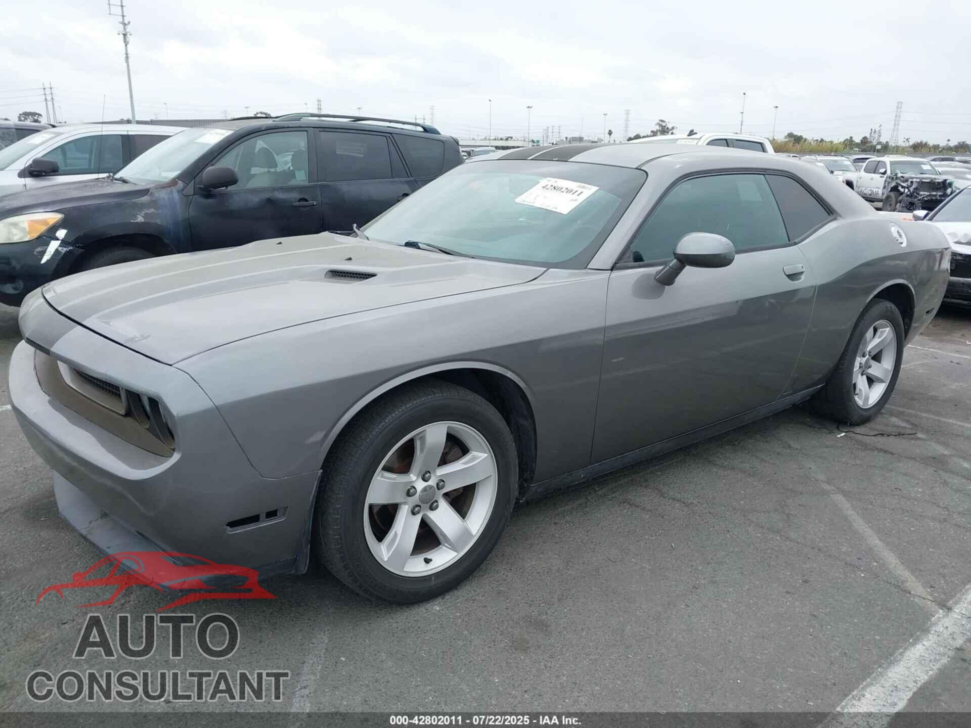 DODGE CHALLENGER 2012 - 2C3CDYAGXCH280879