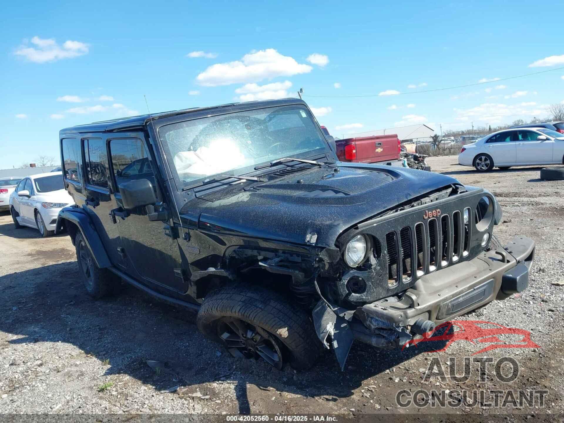 JEEP WRANGLER UNLIMITED 2016 - 1C4BJWEG8GL229453