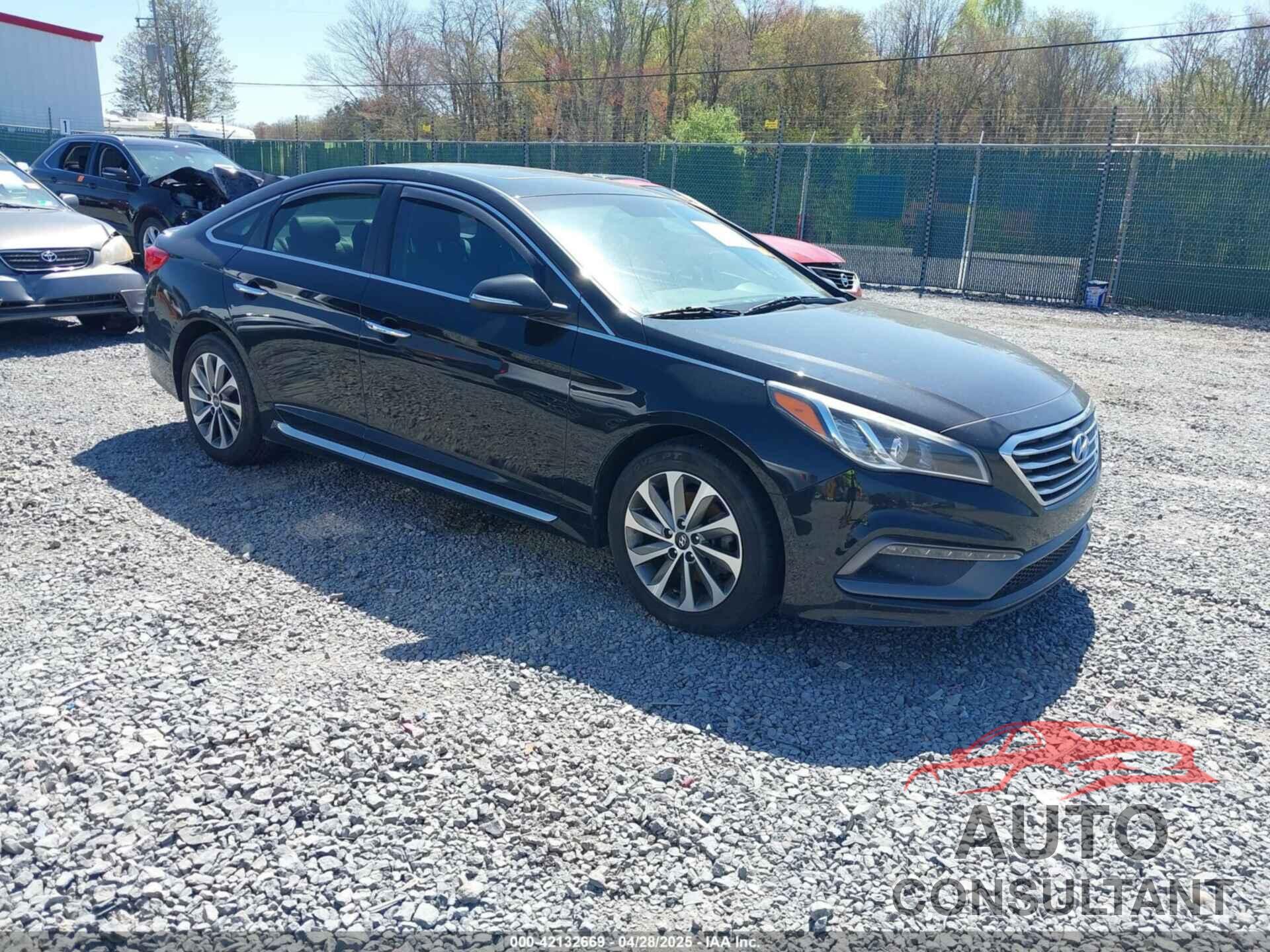 HYUNDAI SONATA 2017 - 5NPE34AF5HH505604