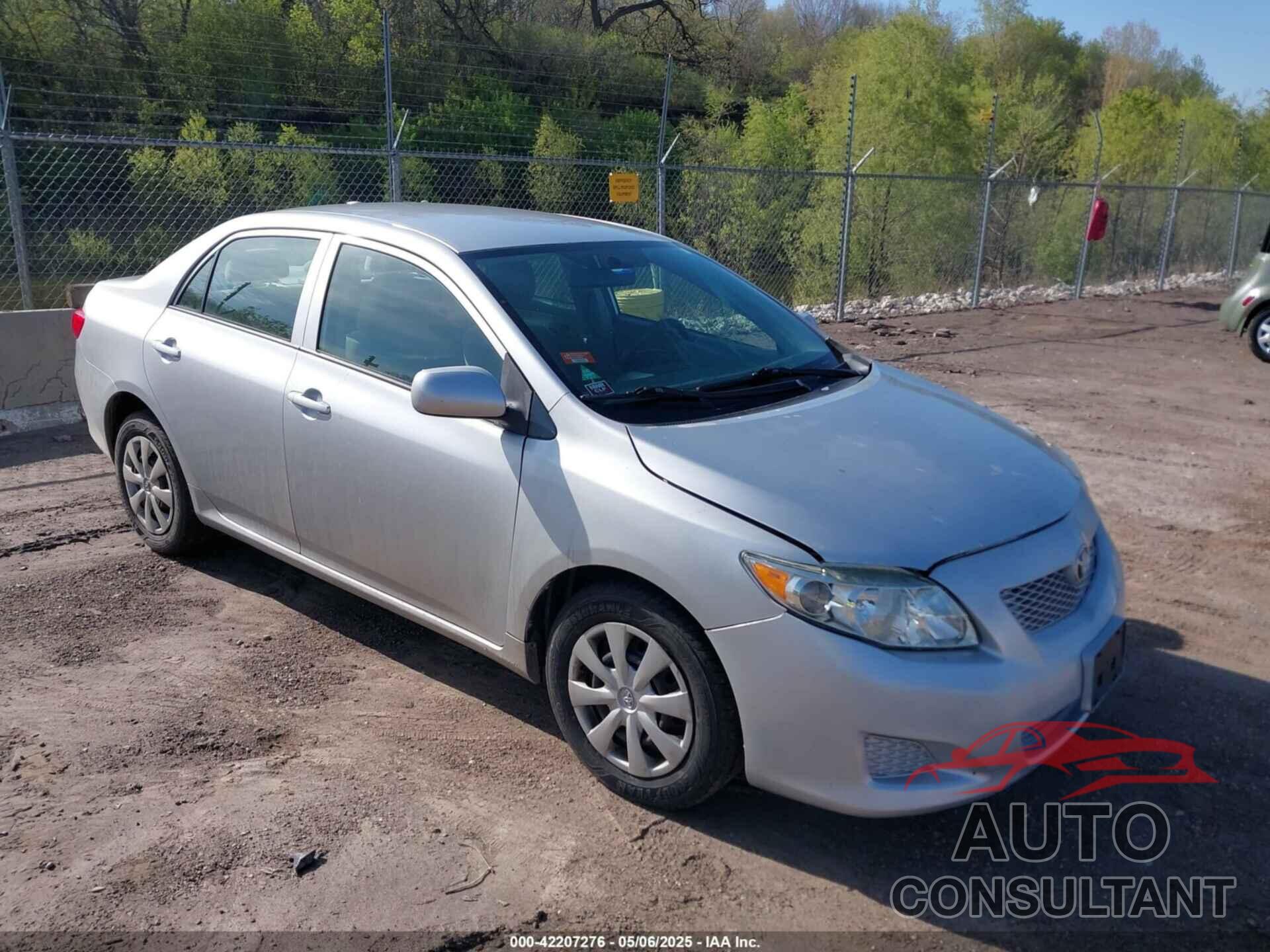 TOYOTA COROLLA 2009 - JTDBL40E29J023421