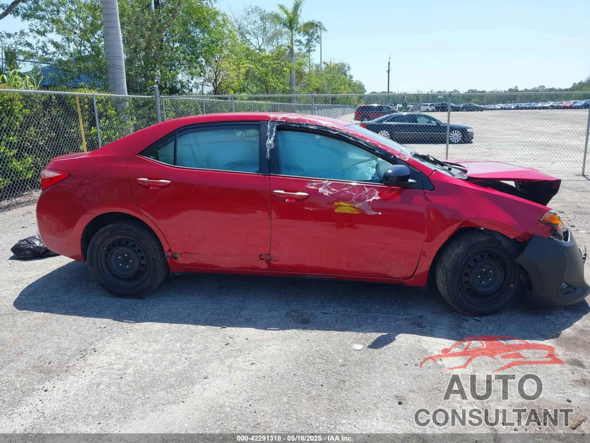 TOYOTA COROLLA 2017 - 2T1BURHE0HC930063