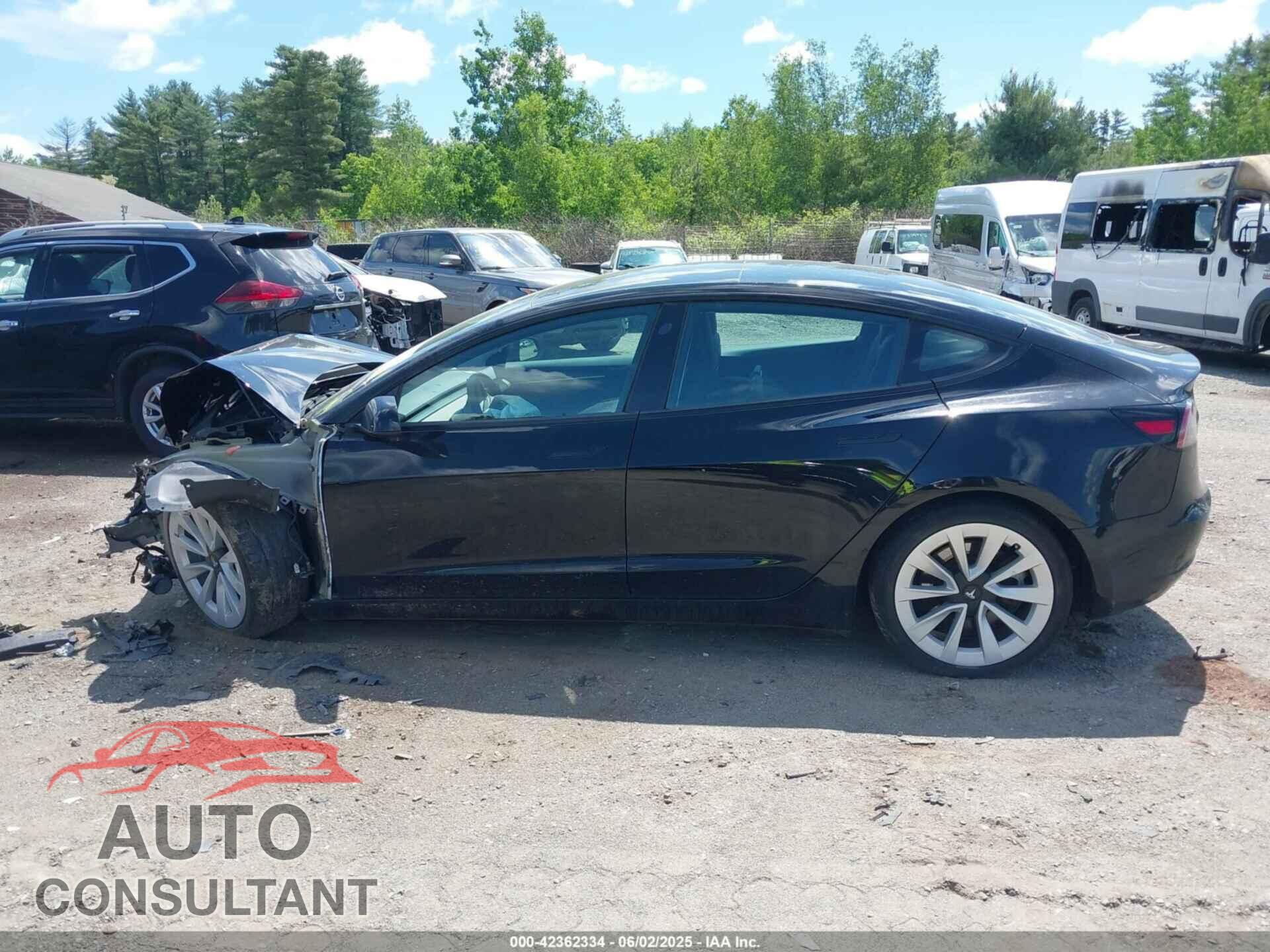 TESLA MODEL 3 2022 - 5YJ3E1EA2NF352883
