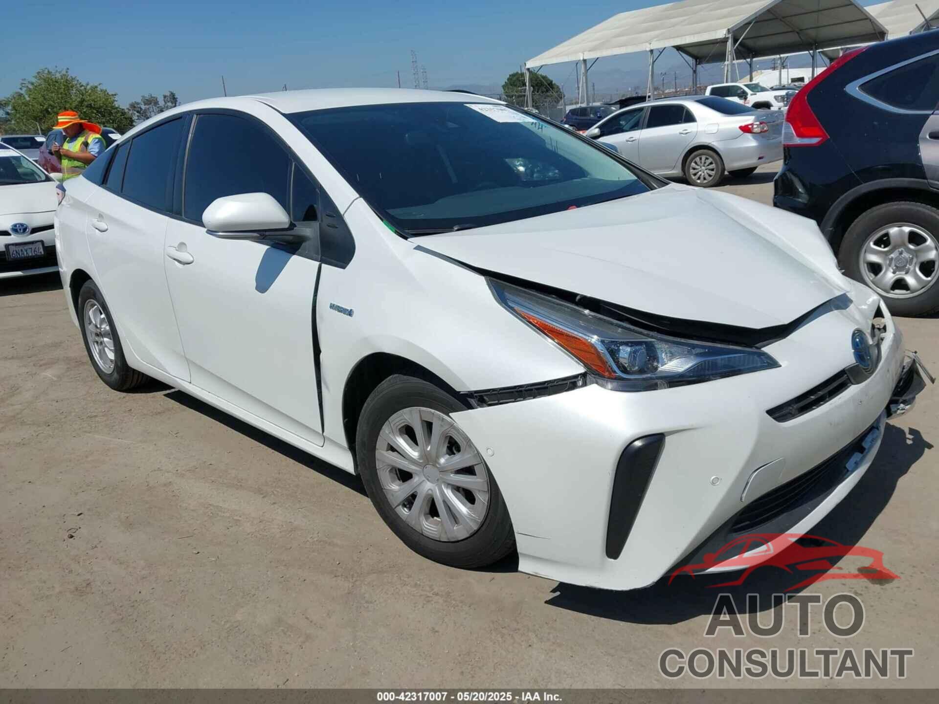 TOYOTA PRIUS 2021 - JTDKAMFU8M3135142