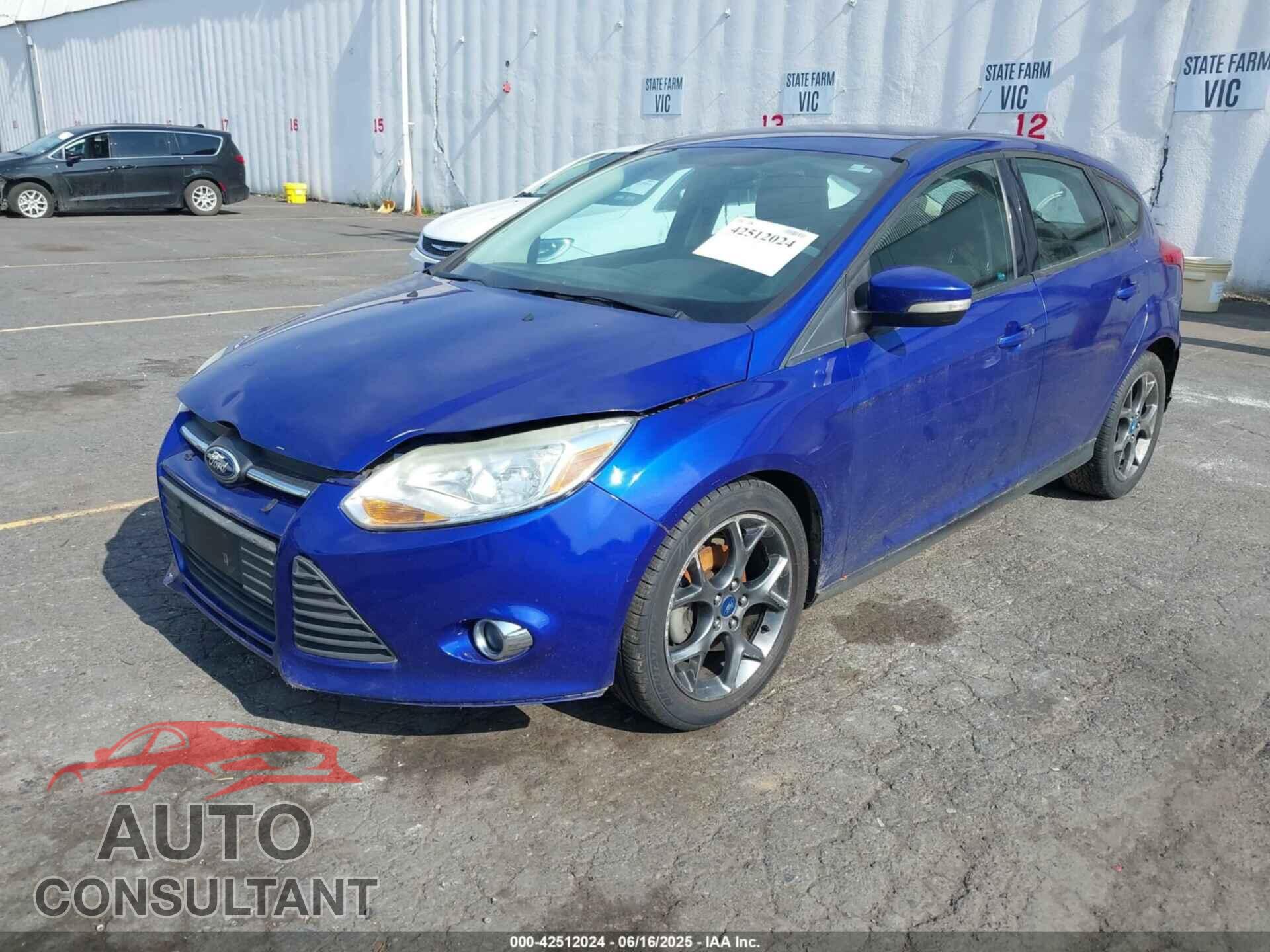 FORD FOCUS 2013 - 1FADP3K29DL171143