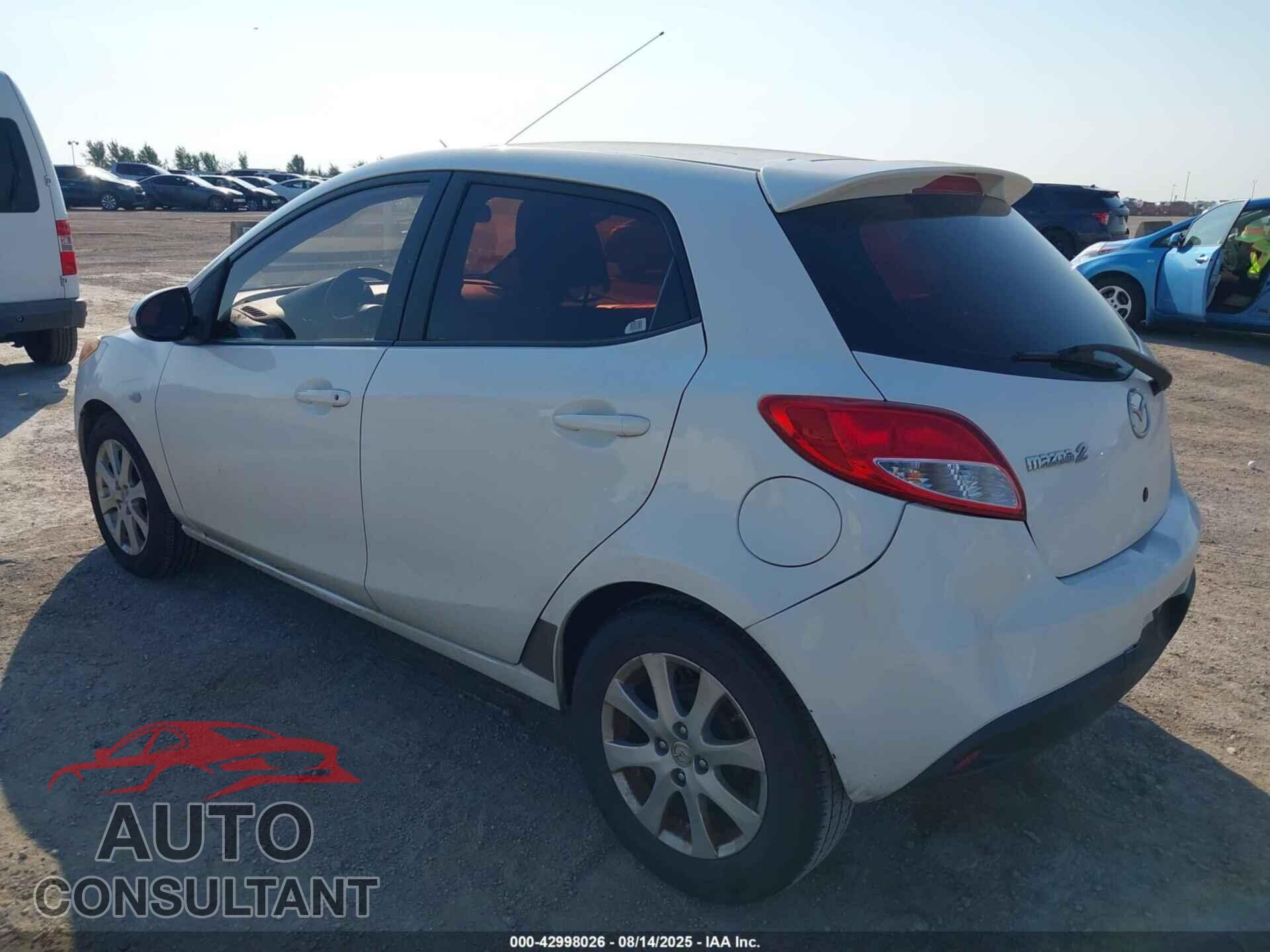 MAZDA MAZDA2 2012 - JM1DE1LY8C0136049