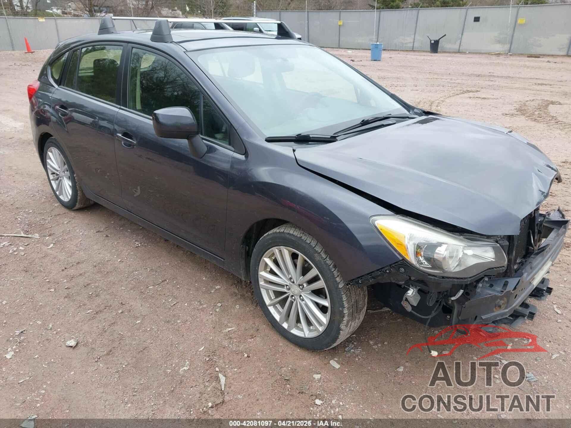 SUBARU IMPREZA 2013 - JF1GPAD69D2845489