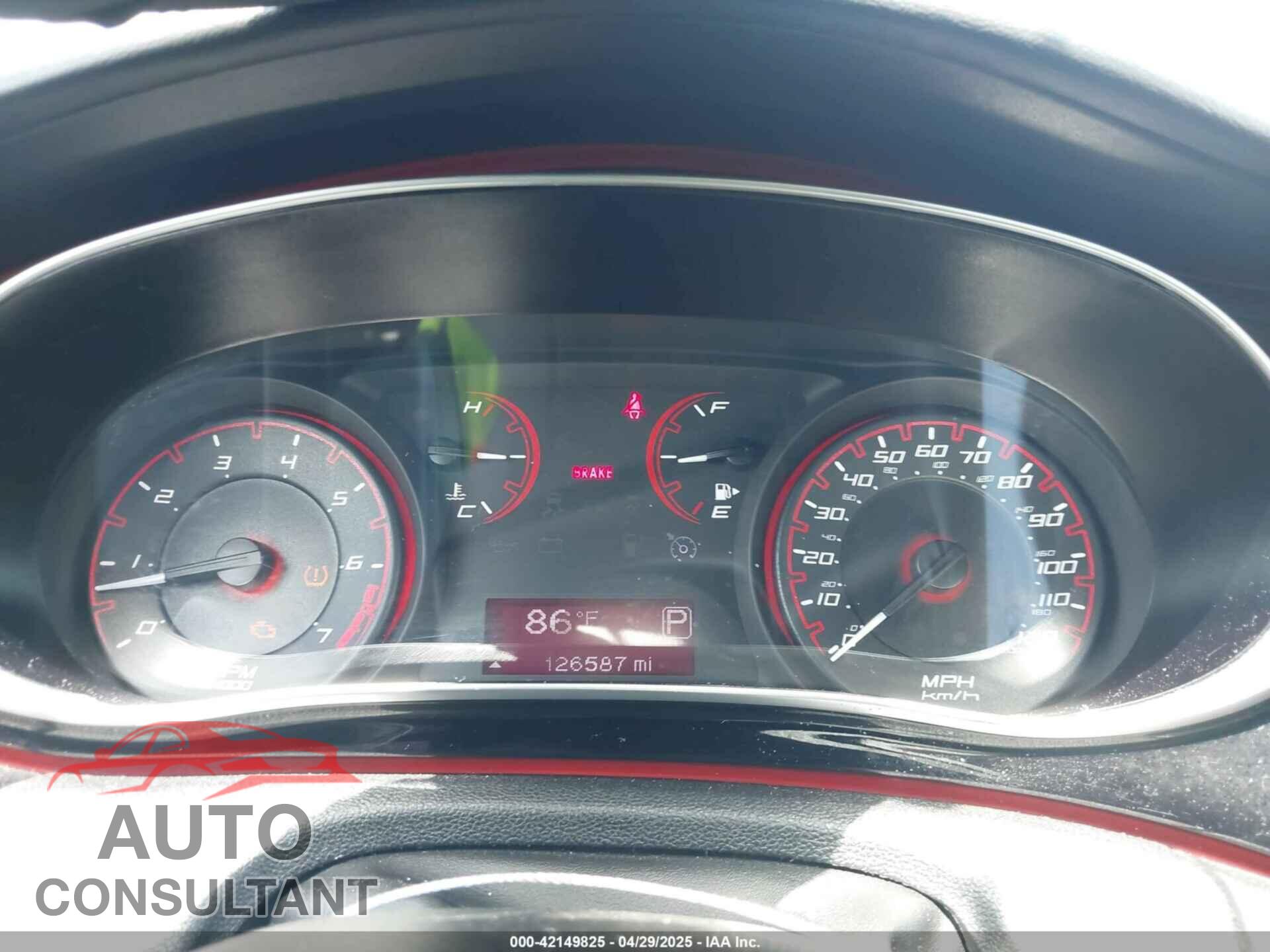DODGE DART 2015 - 1C3CDFBB1FD193512