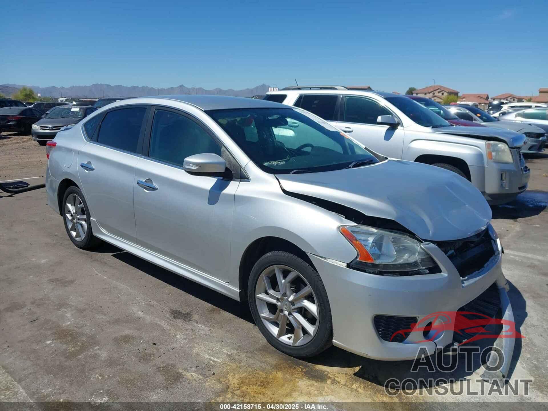 NISSAN SENTRA 2015 - 3N1AB7APXFY309155