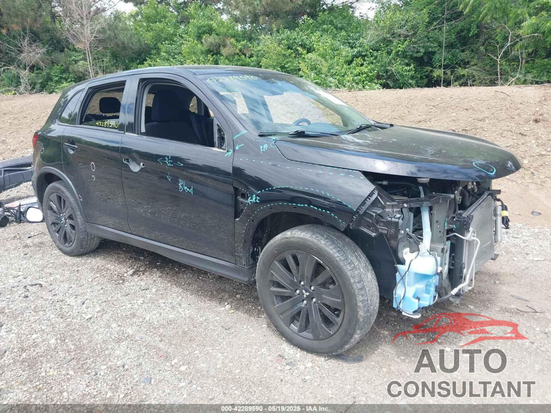 MITSUBISHI OUTLANDER SPORT 2021 - JA4ARUAU0MU009437