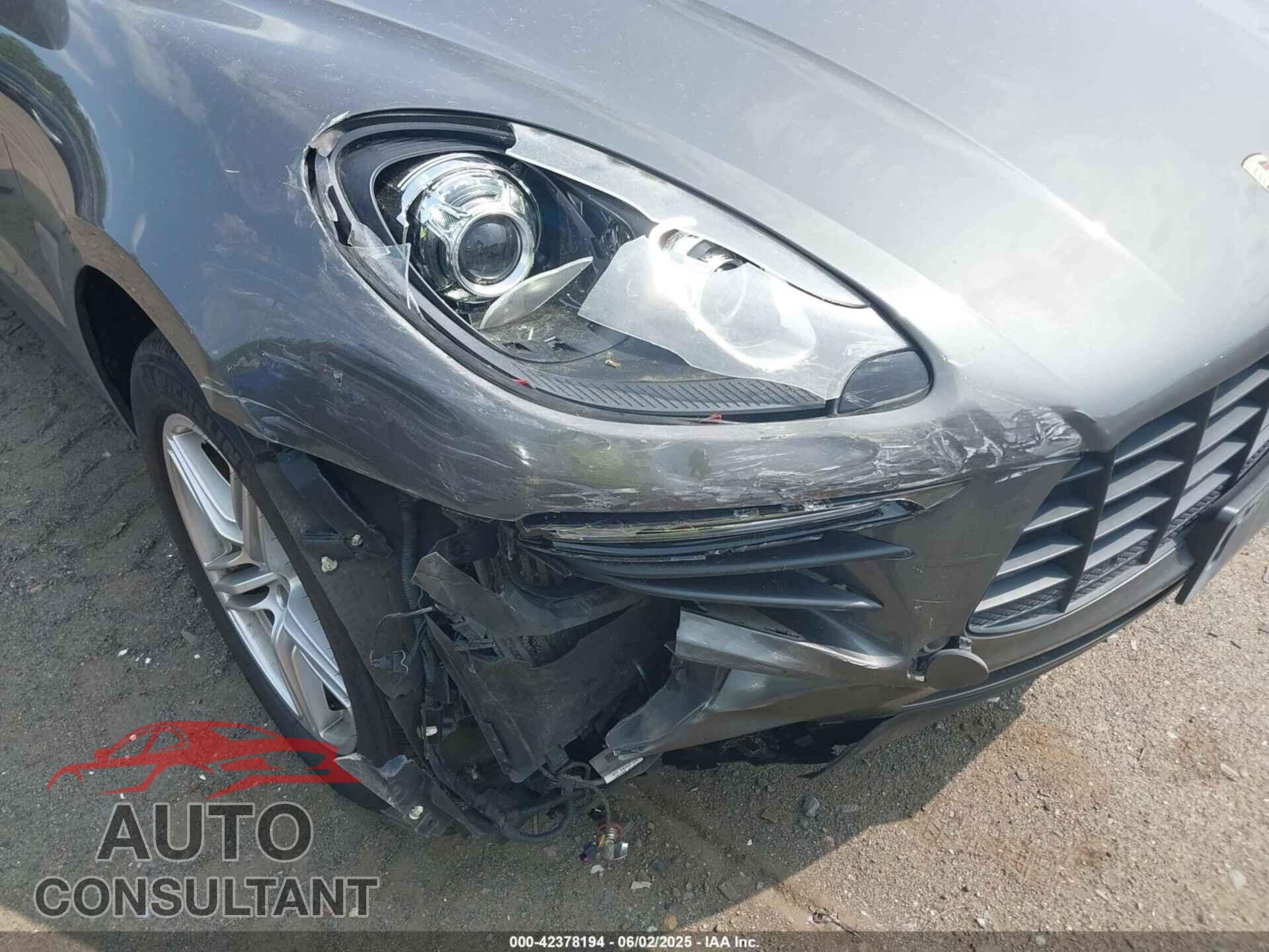 PORSCHE MACAN 2015 - WP1AB2A52FLB41503