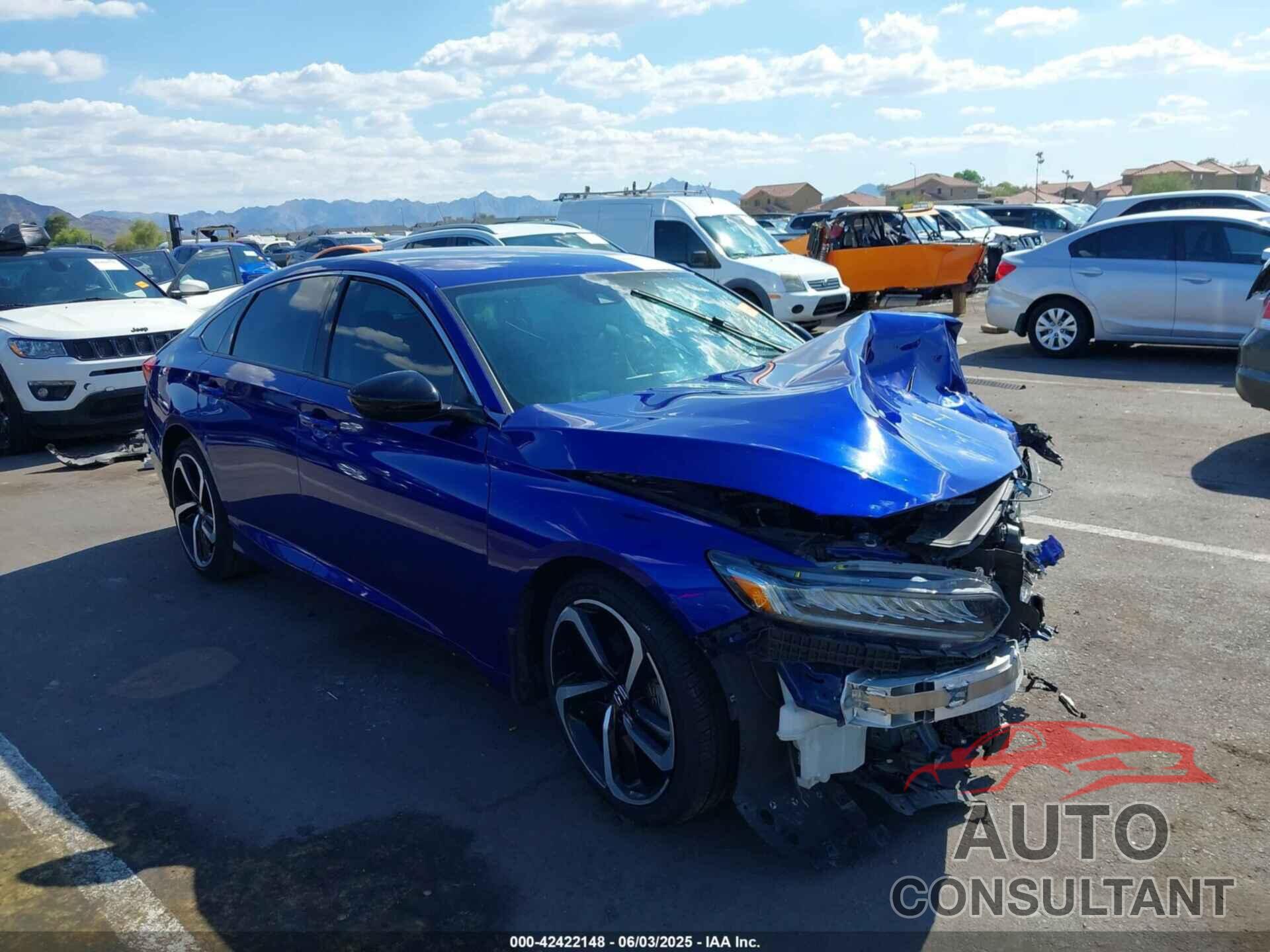 HONDA ACCORD 2021 - 1HGCV1F47MA001355