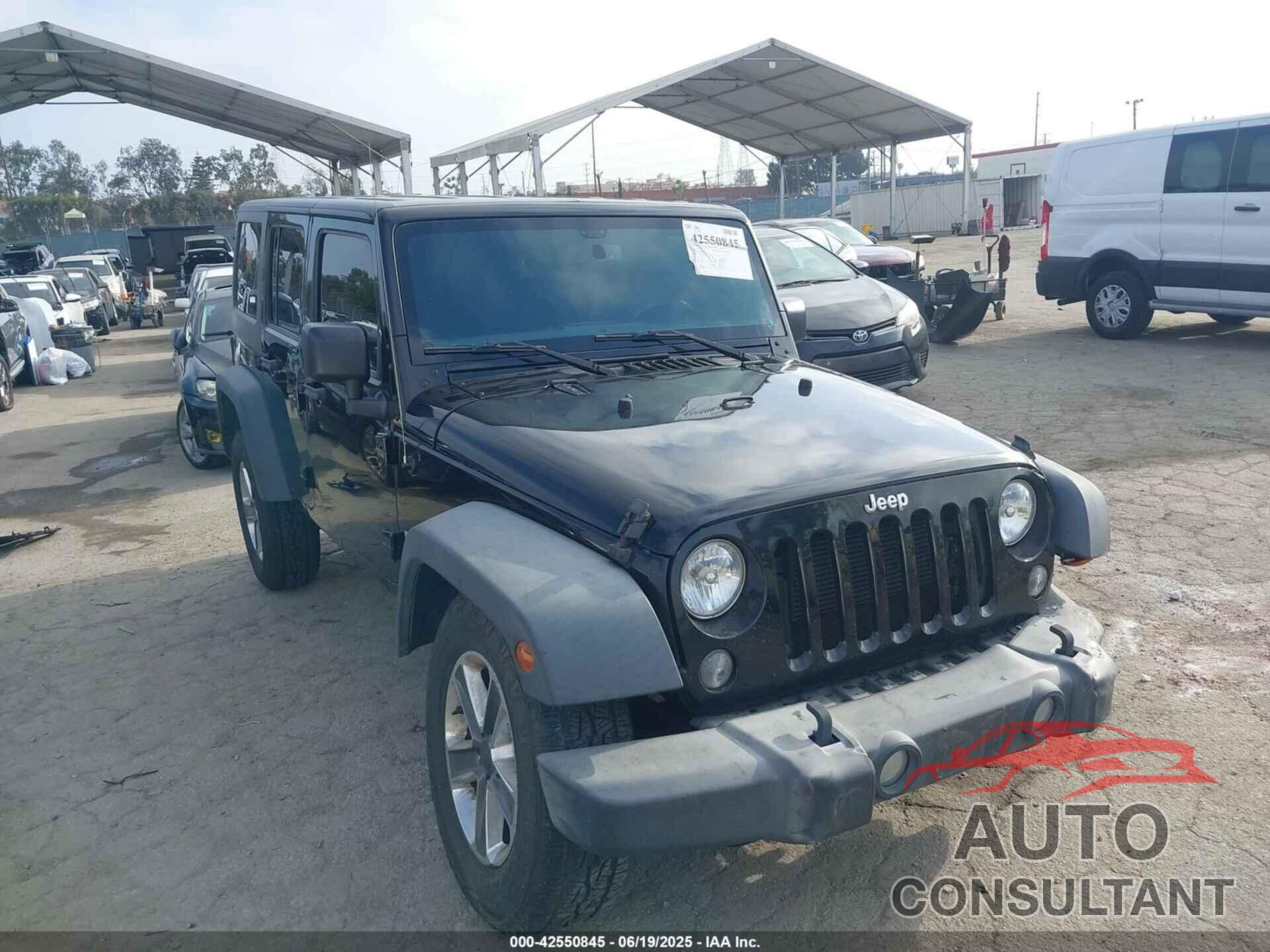 JEEP WRANGLER UNLIMITED 2015 - 1C4BJWDGXFL638750