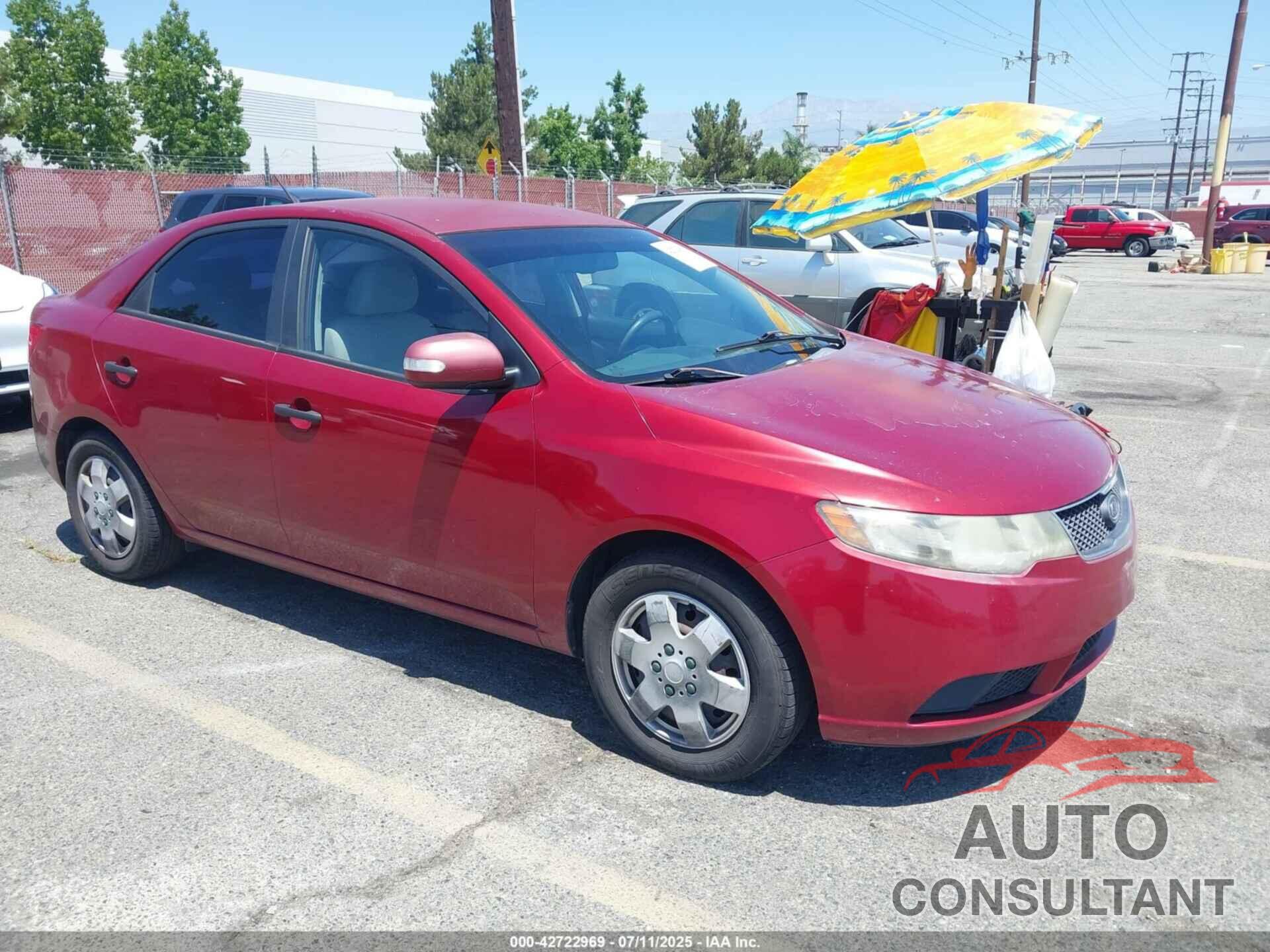 KIA FORTE 2010 - KNAFU4A28A5112794