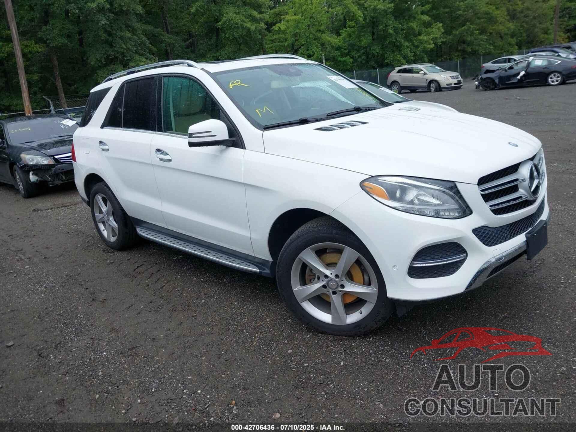MERCEDES-BENZ GLE 350 2016 - 4JGDA5HB6GA710893