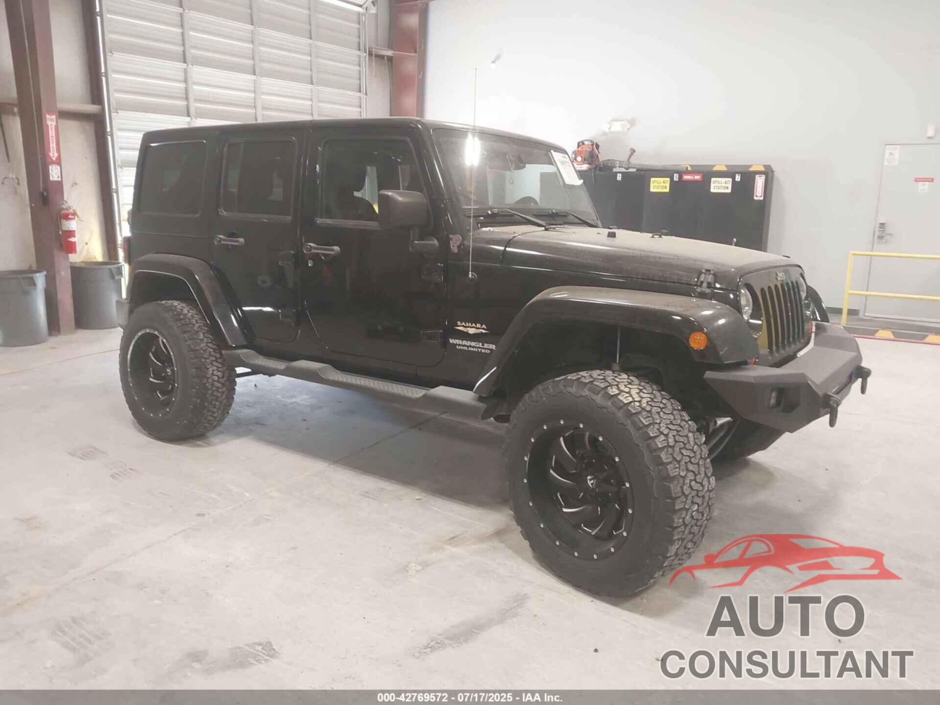 JEEP WRANGLER UNLIMITED 2013 - 1C4BJWEG2DL538203