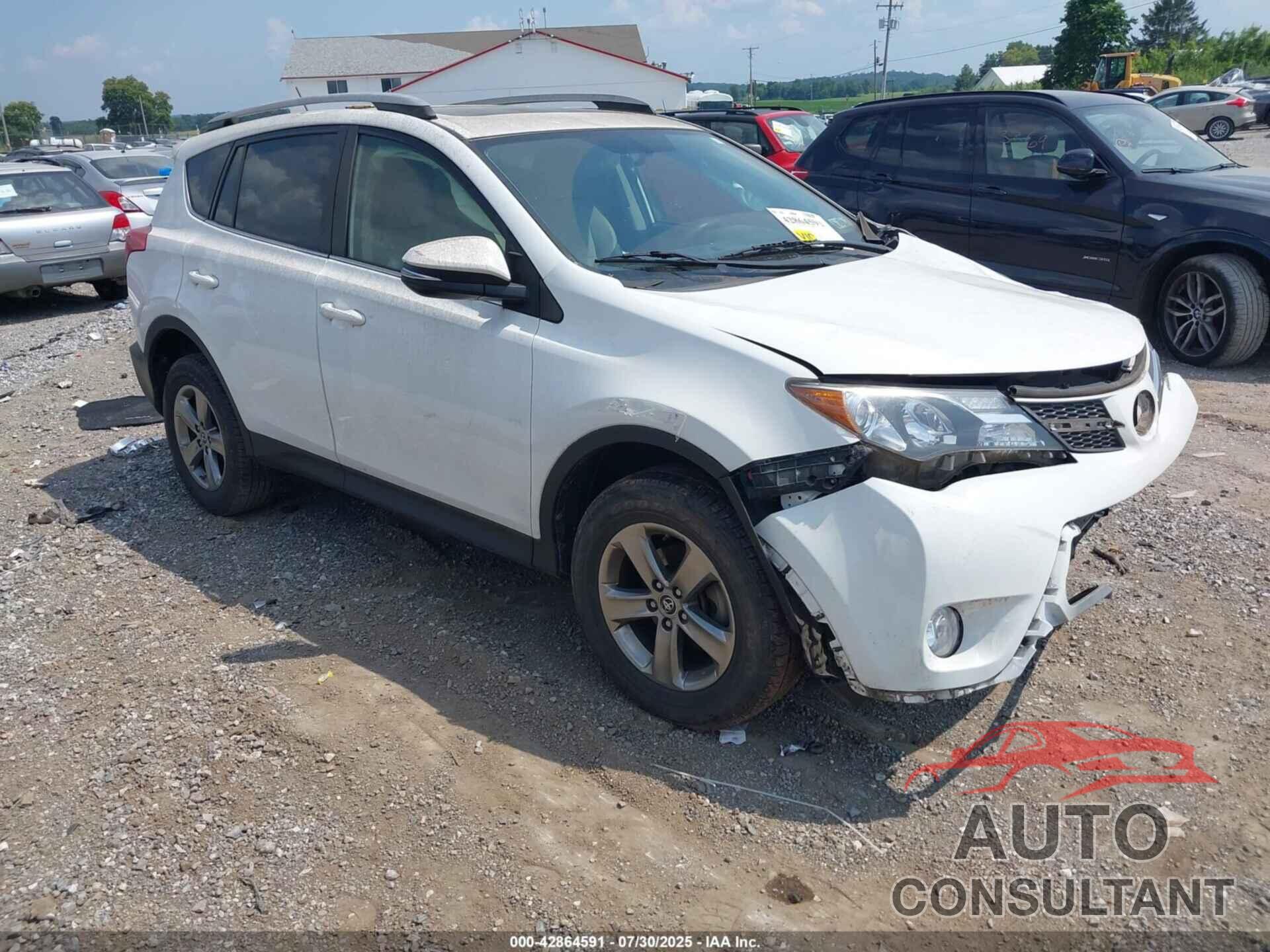 TOYOTA RAV4 2015 - JTMRFREV8FD159297