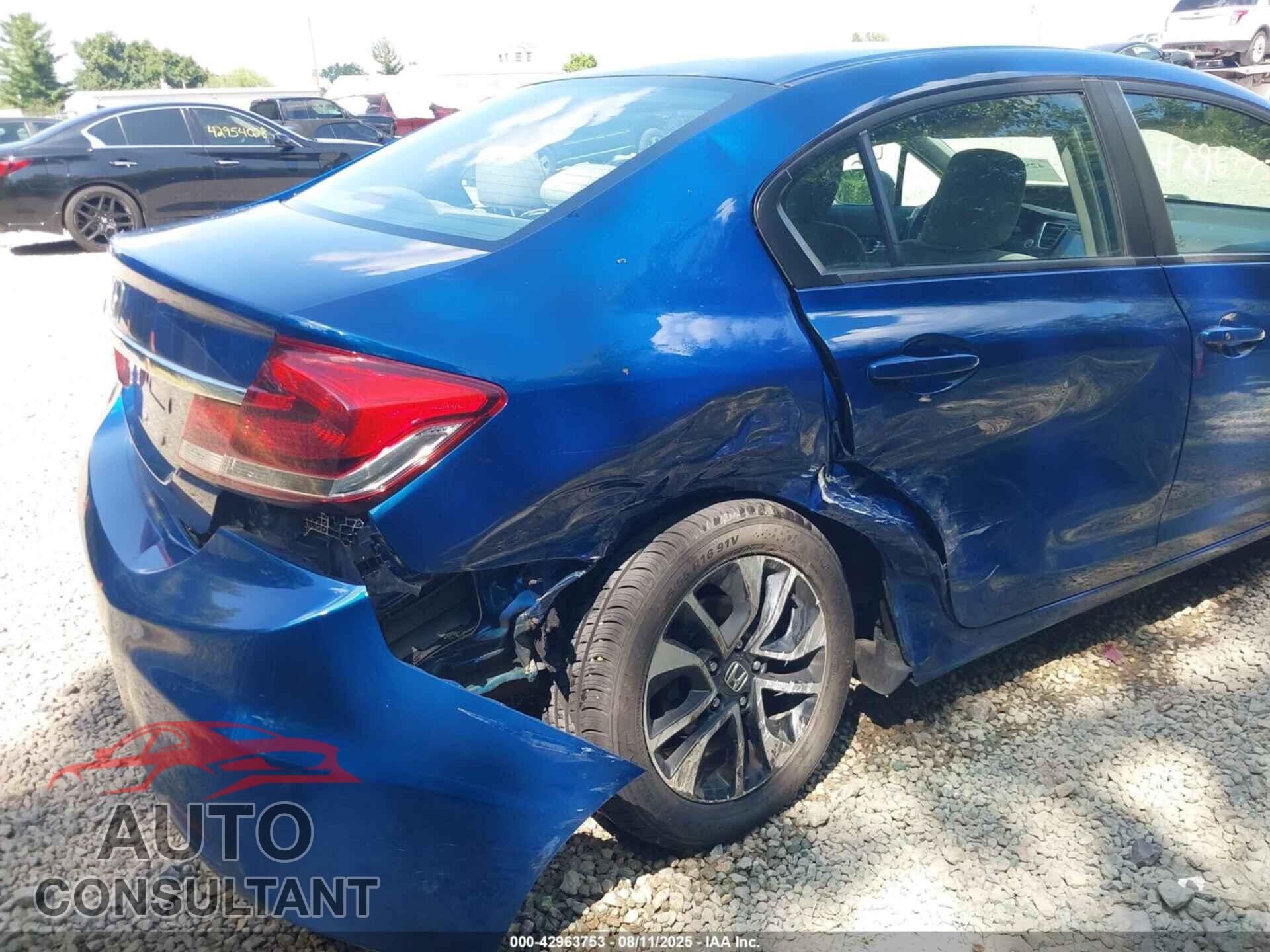 HONDA CIVIC 2015 - 19XFB2F80FE058459