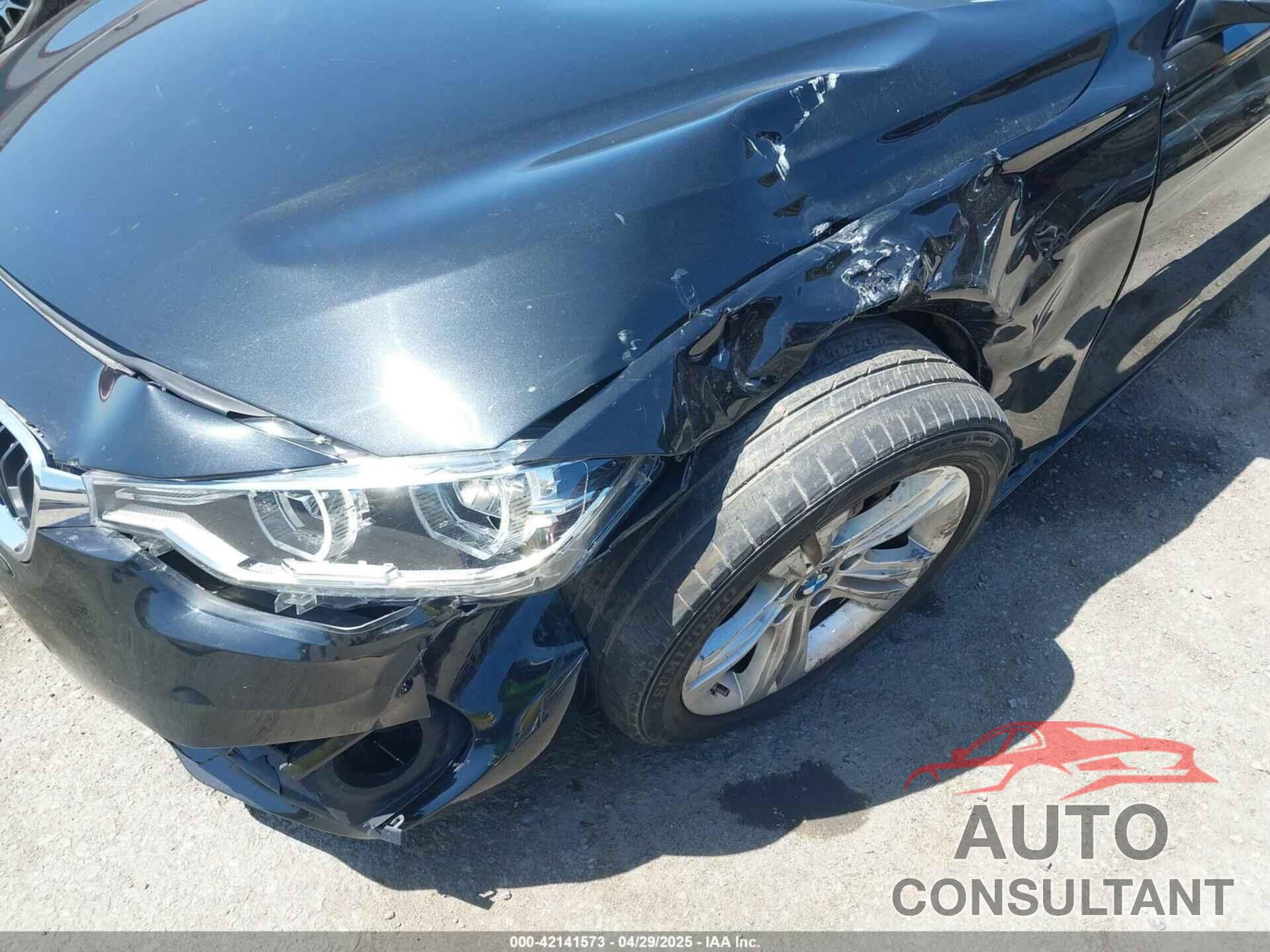 BMW 328I 2016 - WBA8E9G57GNT83634