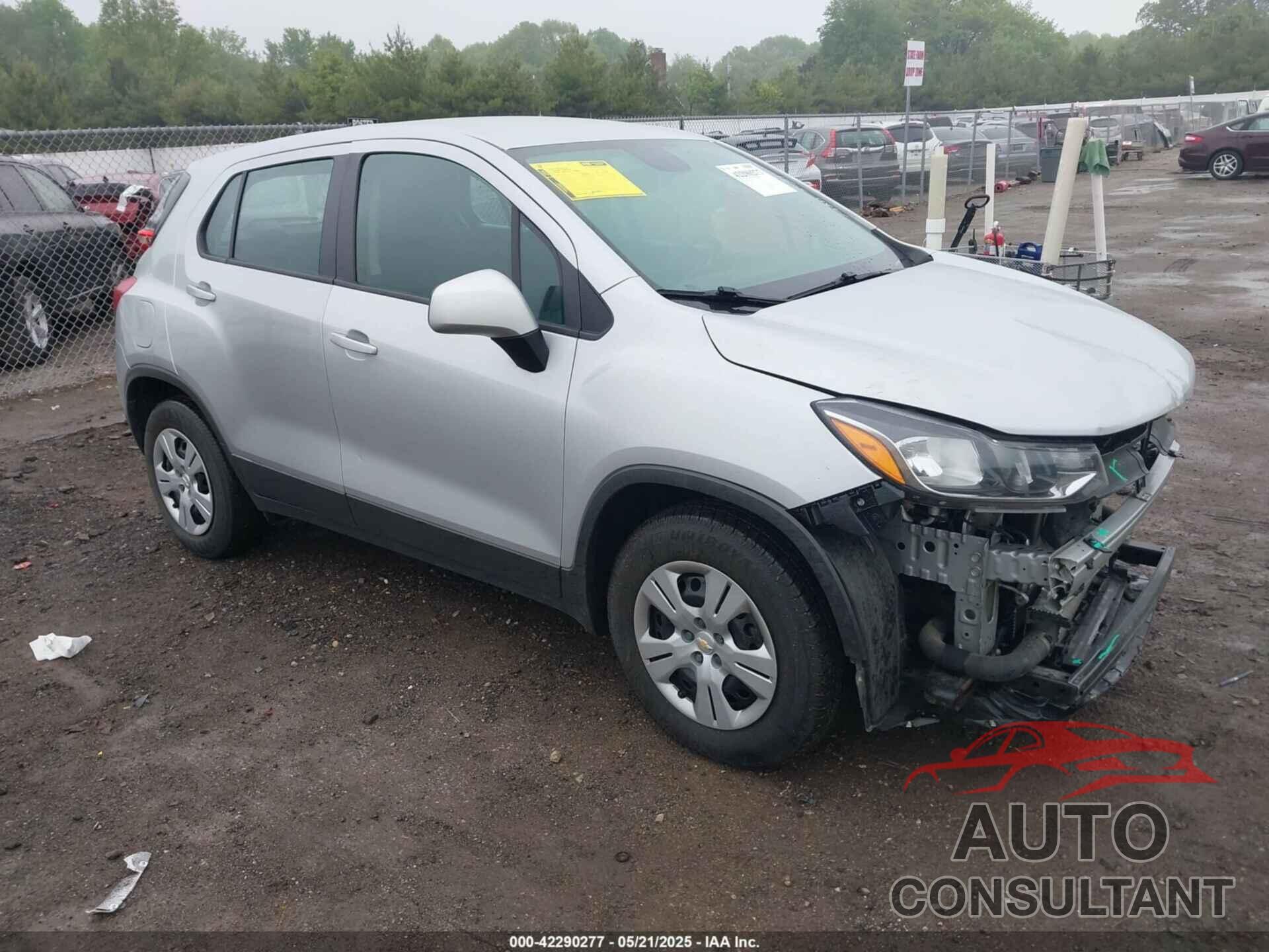 CHEVROLET TRAX 2018 - 3GNCJKSB5JL386382