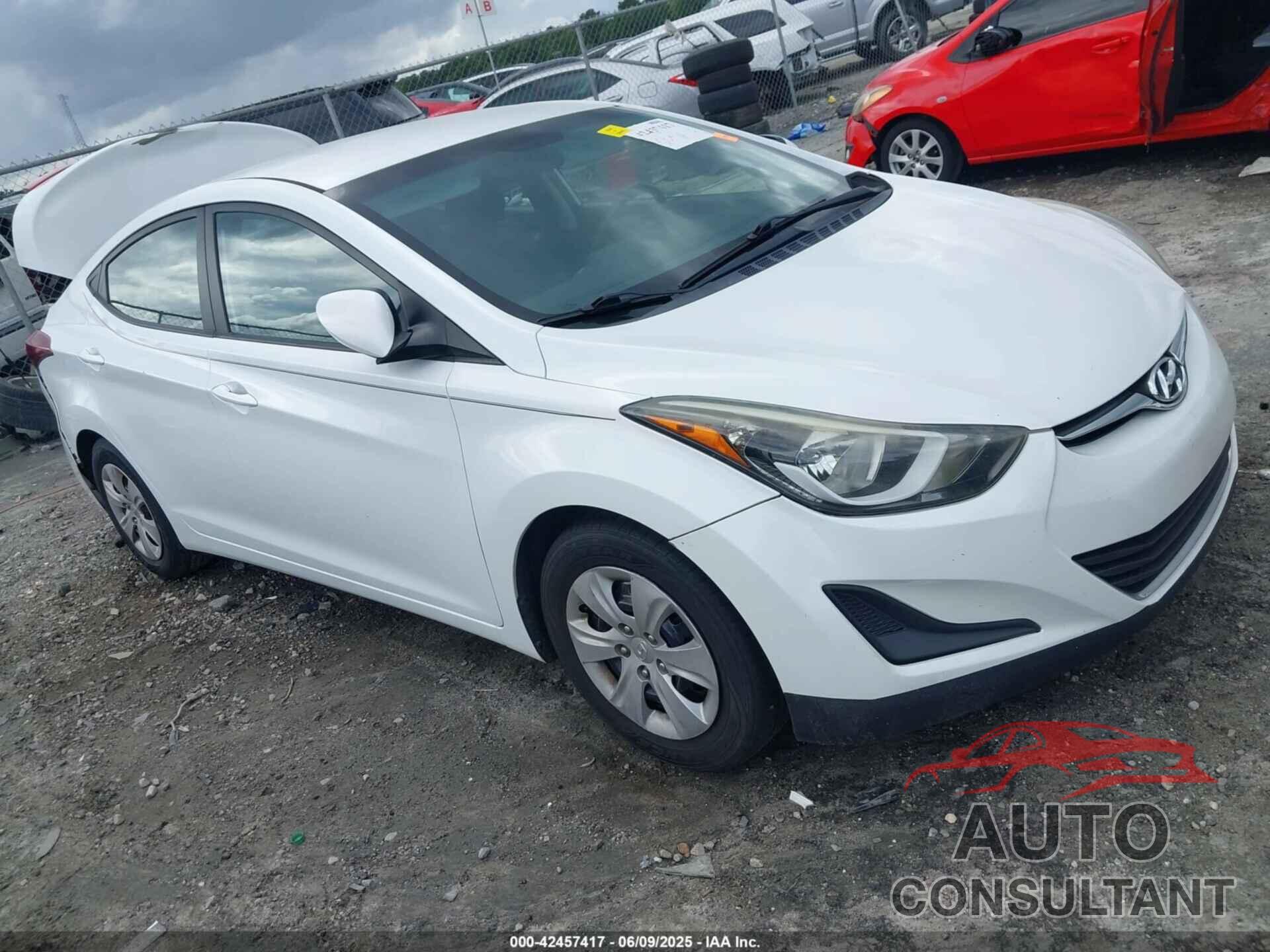 HYUNDAI ELANTRA 2016 - 5NPDH4AE1GH687157