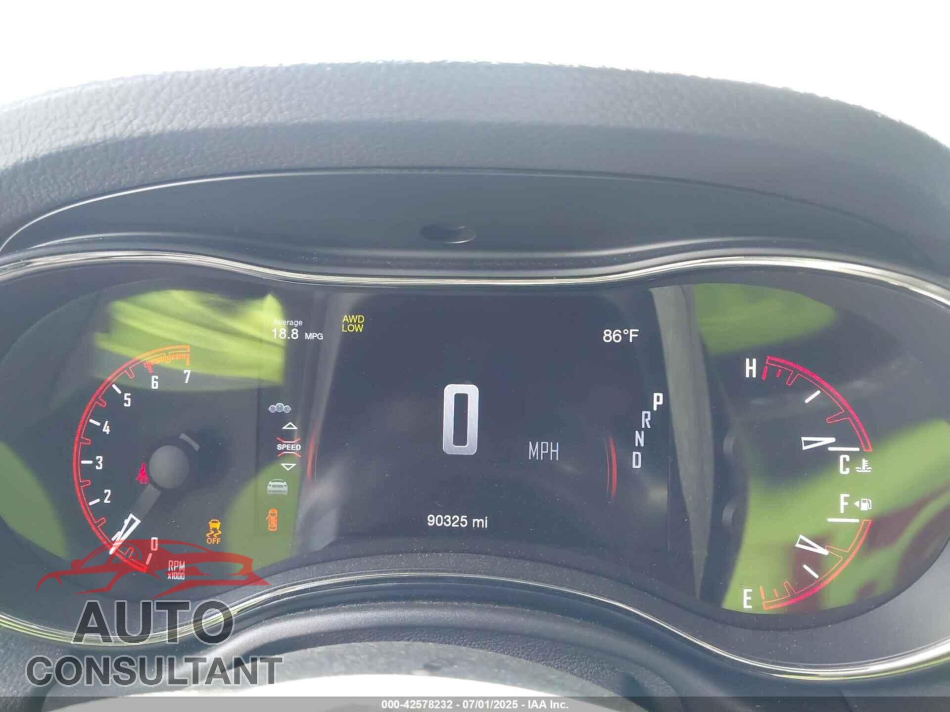 DODGE DURANGO 2020 - 1C4SDJCT0LC212814