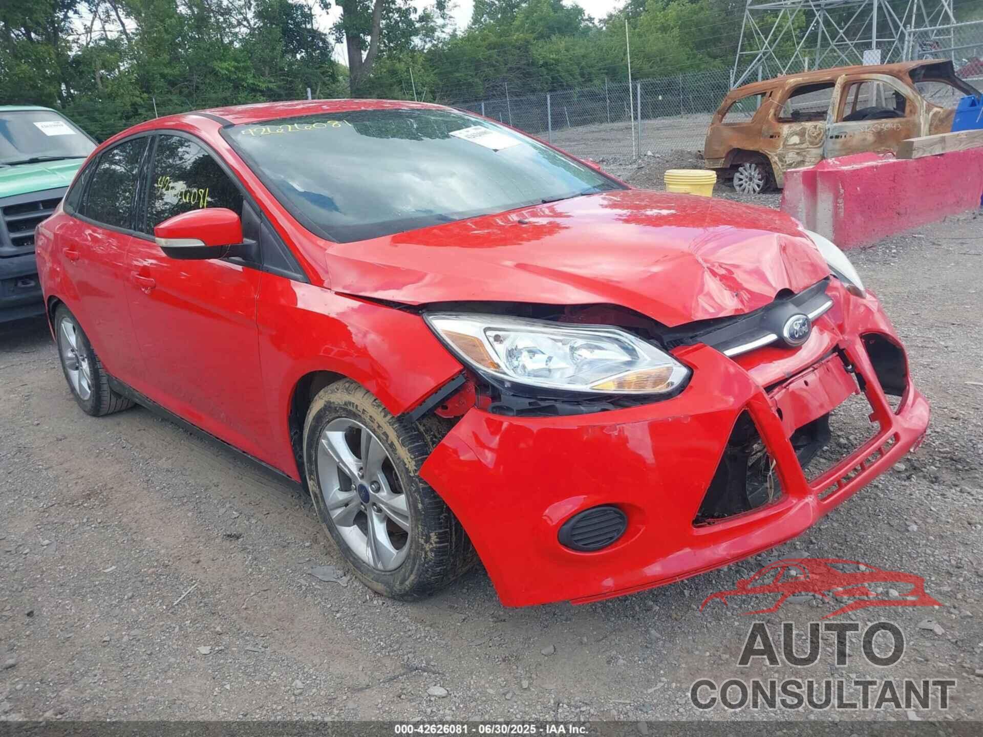 FORD FOCUS 2014 - 1FADP3F22EL347350