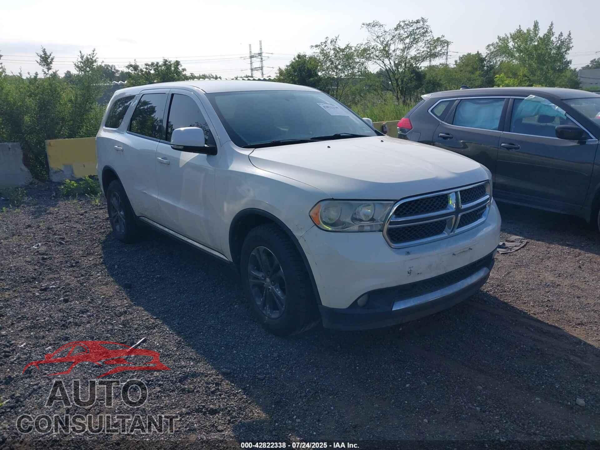 DODGE DURANGO 2012 - 1C4RDJAG6CC312484