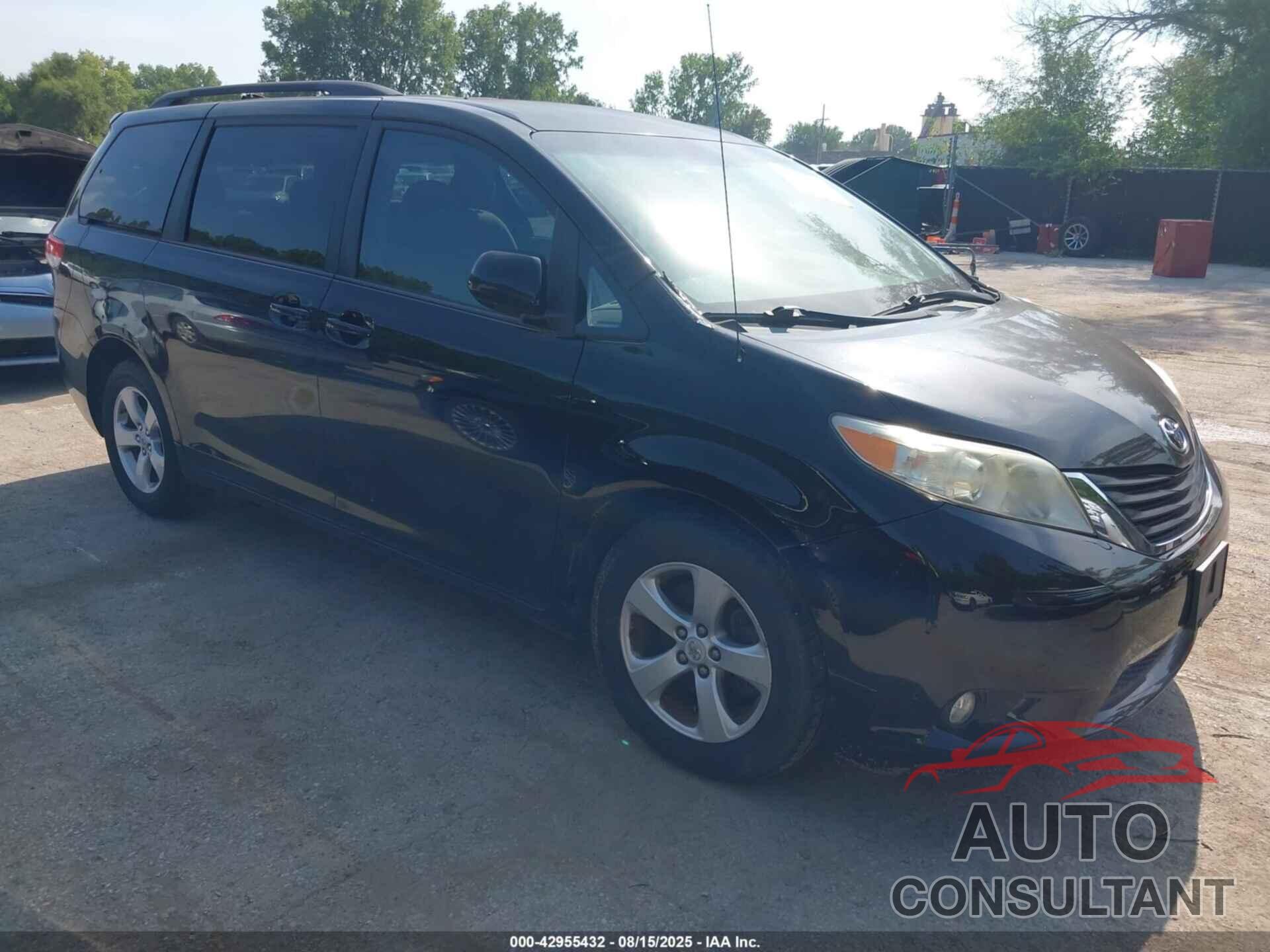 TOYOTA SIENNA 2012 - 5TDKA3DC4CS013301