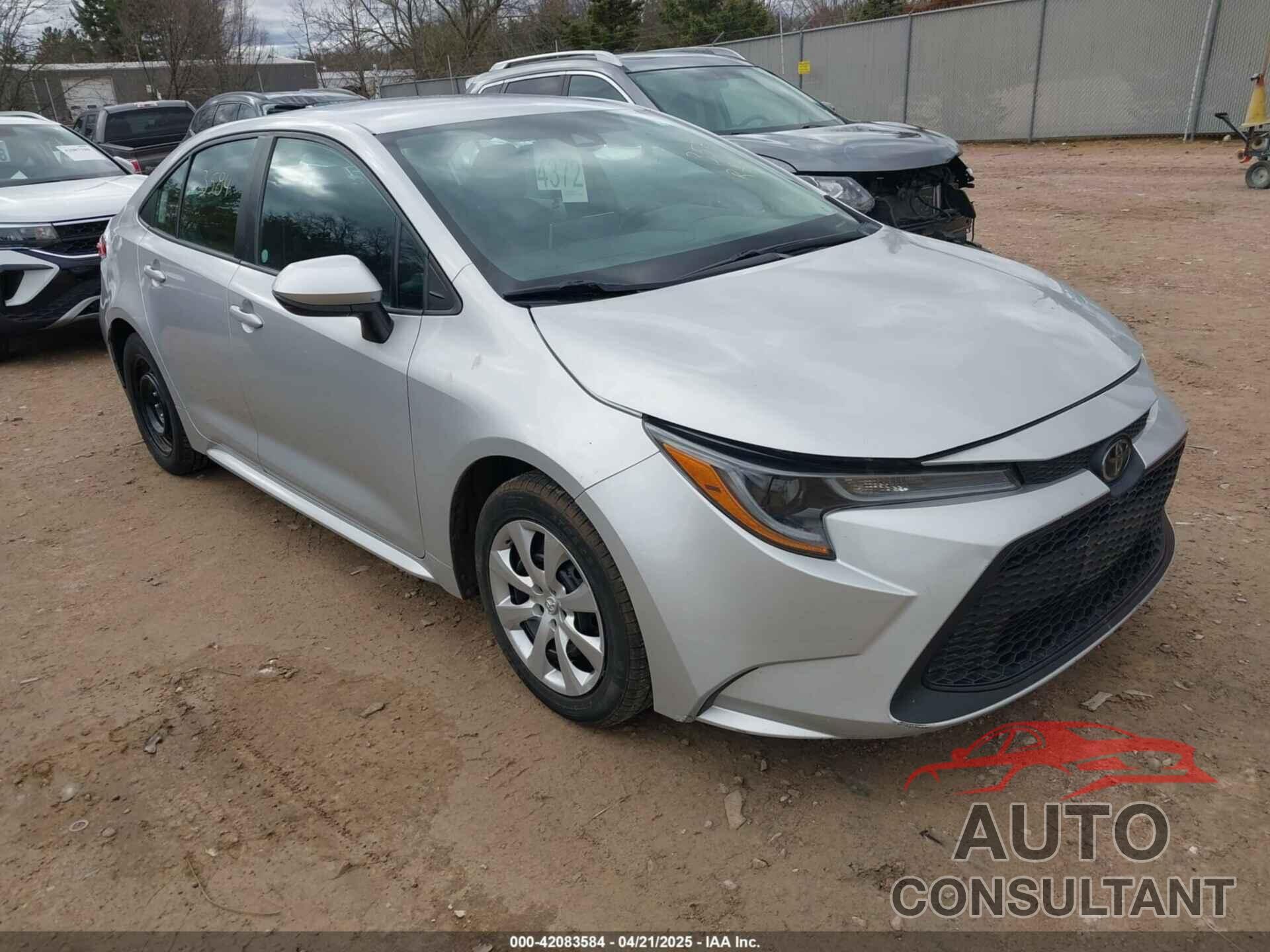 TOYOTA COROLLA 2020 - 5YFEPRAE8LP004114
